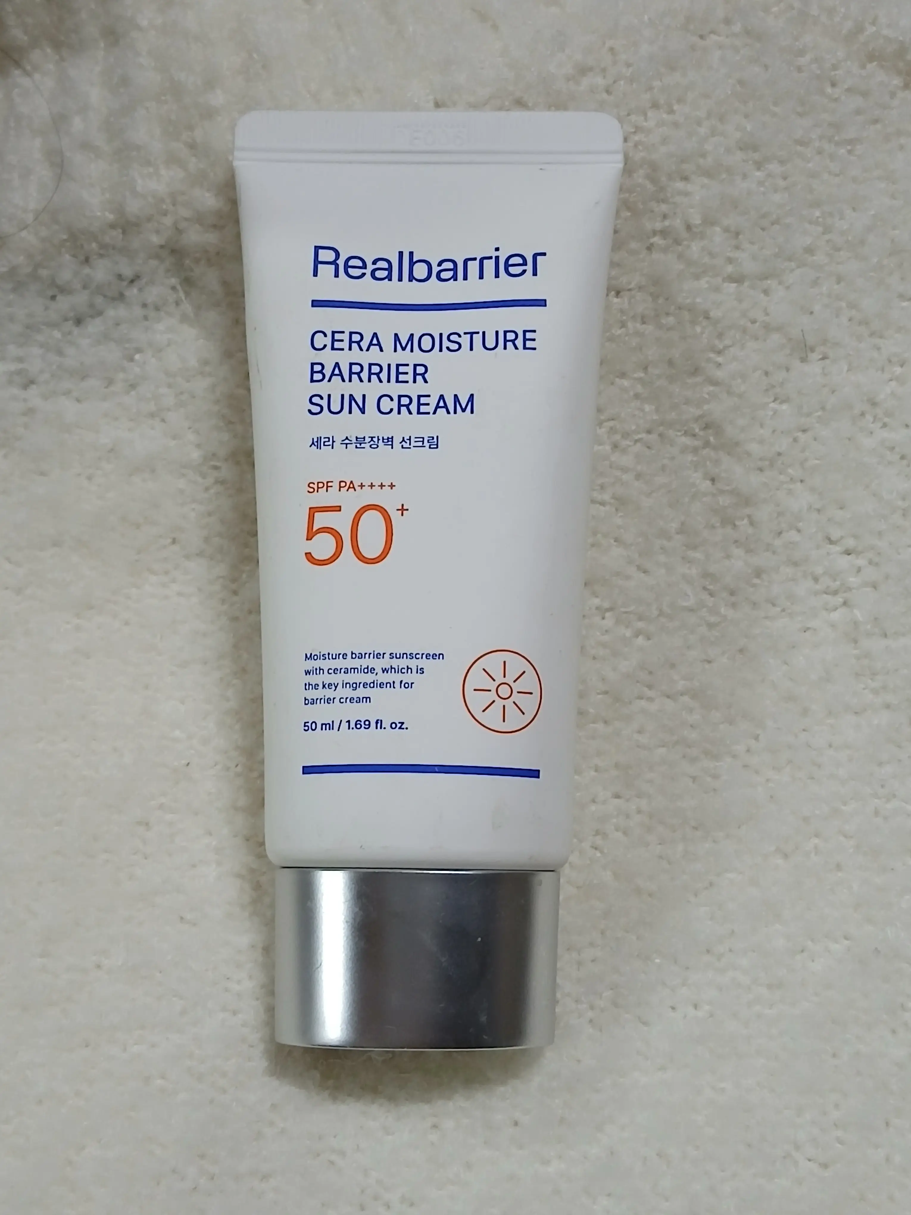 선택된 언니의파우치 리뷰 이미지 - [세라 수분장벽 선크림]