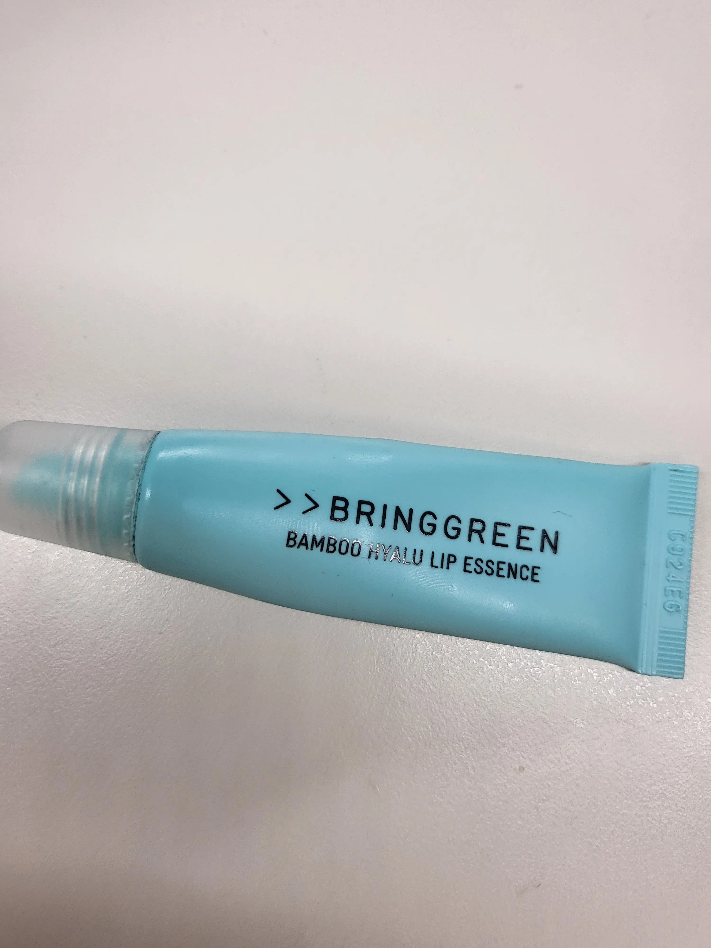 선택된 언니의파우치 리뷰 이미지 - [(브링그린X오징어게임) 대나무 히알루 립에센스]