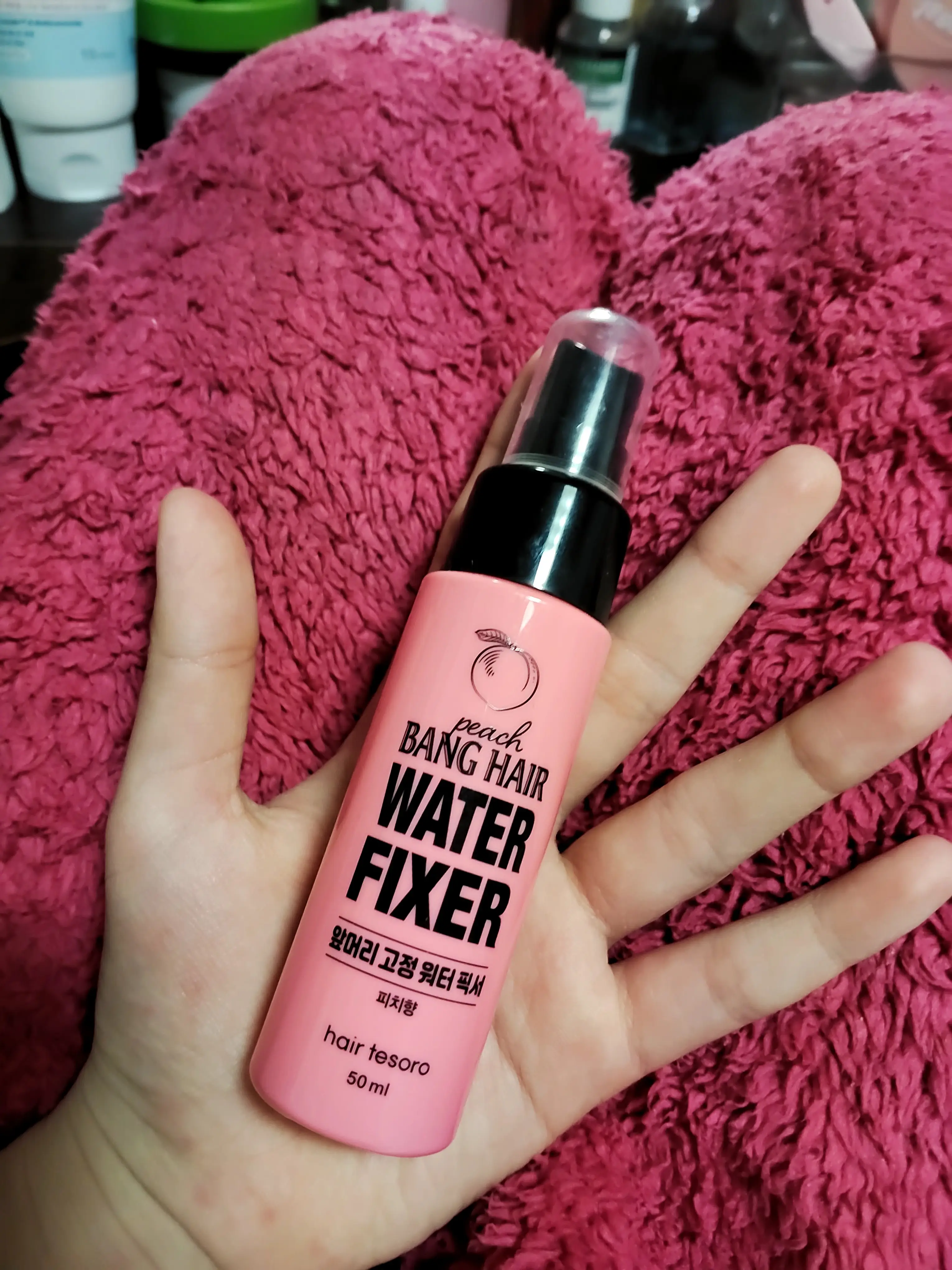 선택된 언니의파우치 리뷰 이미지 - [앞머리 고정 워터 픽서 ]