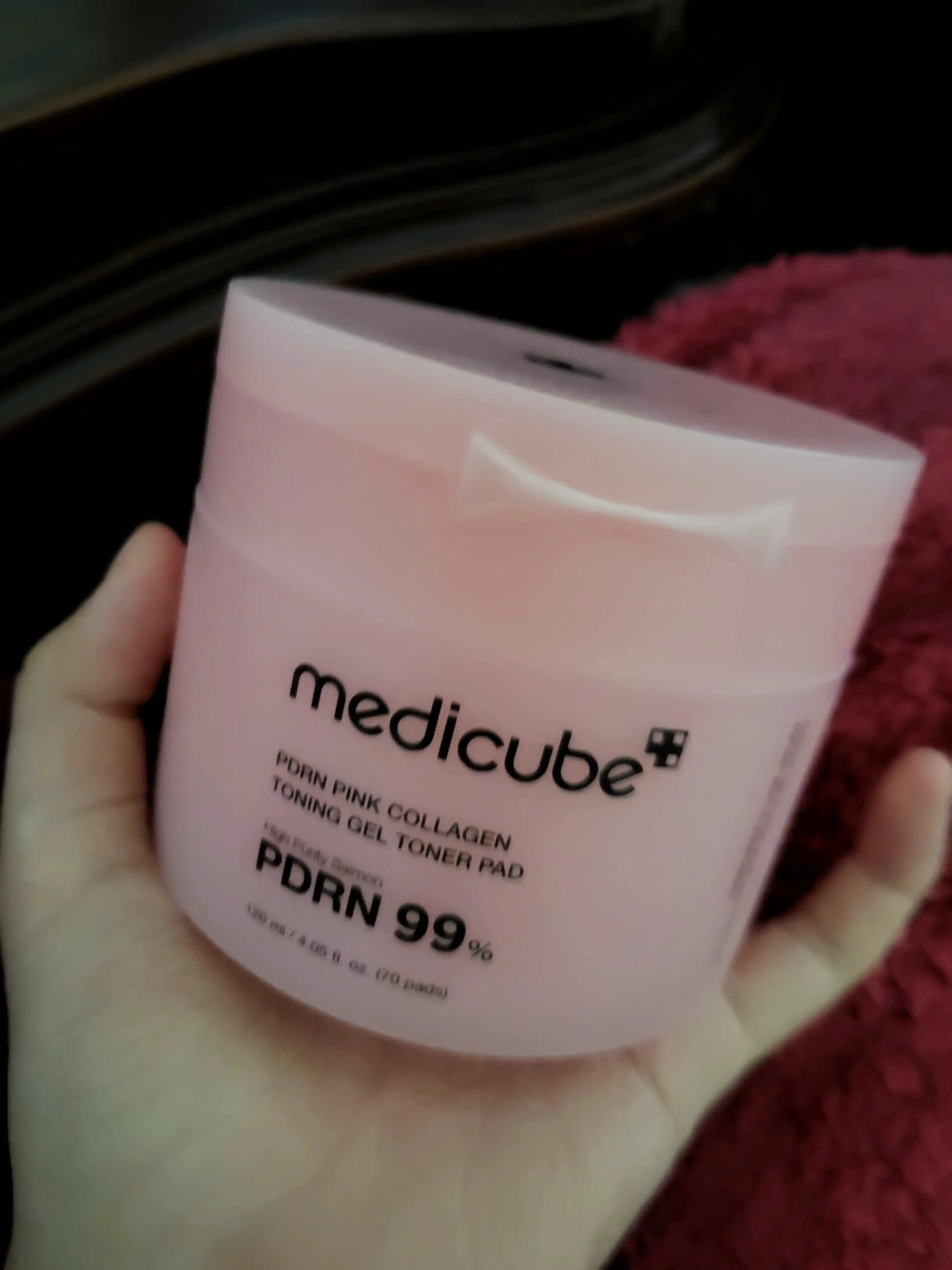 선택된 언니의파우치 리뷰 이미지 - [PDRN 핑크 콜라겐 토닝 겔 토너 패드]