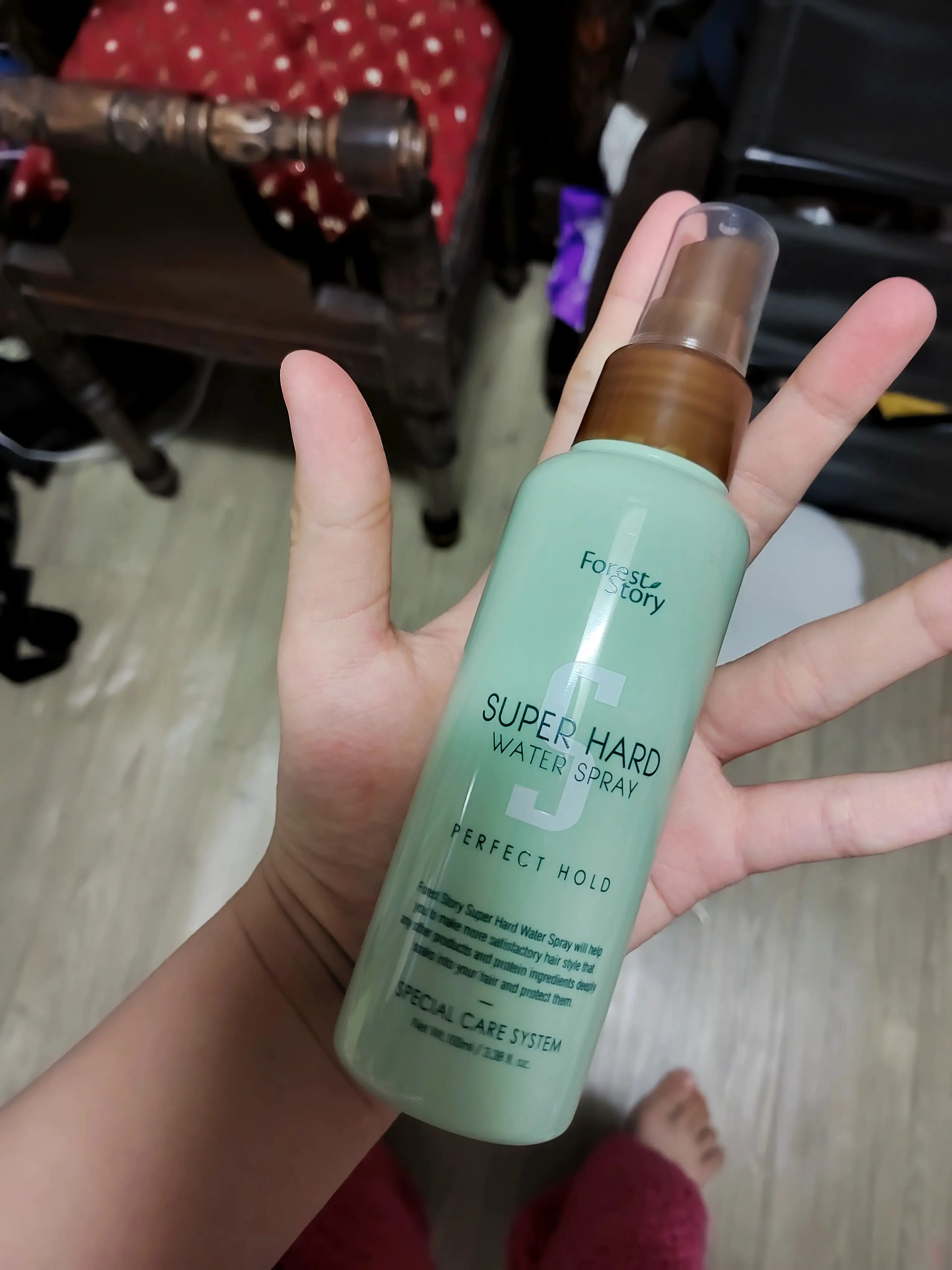 선택된 언니의파우치 리뷰 이미지 - [슈퍼하드 워터스프레이]