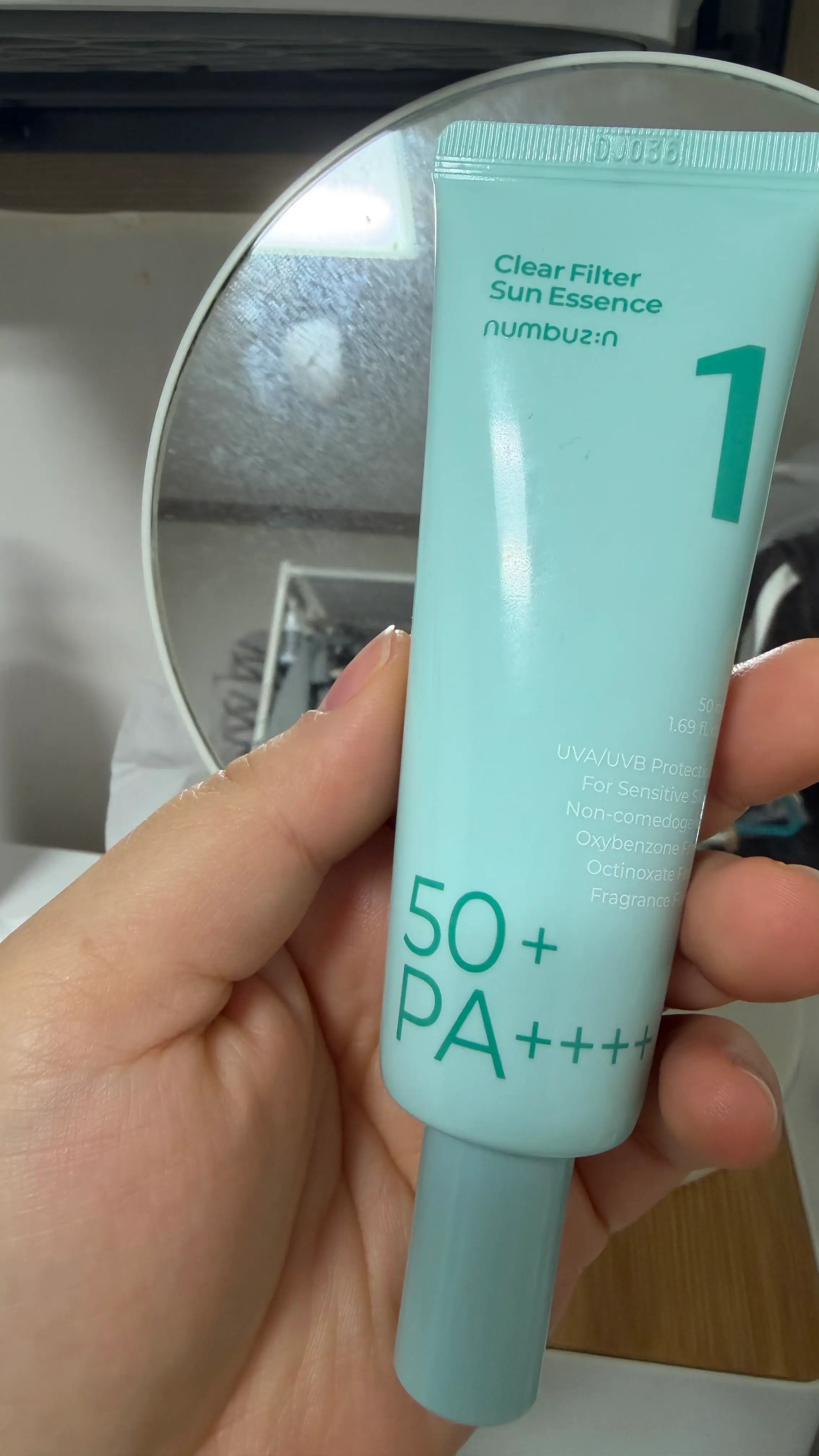 선택된 언니의파우치 리뷰 이미지 - [1번 청초 진정맑은 물막선크림]