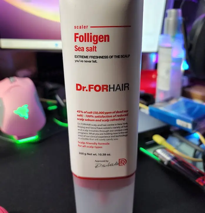 선택된 언니의파우치 리뷰 이미지 - [폴리젠 씨솔트 스케일러 두피스케일링]