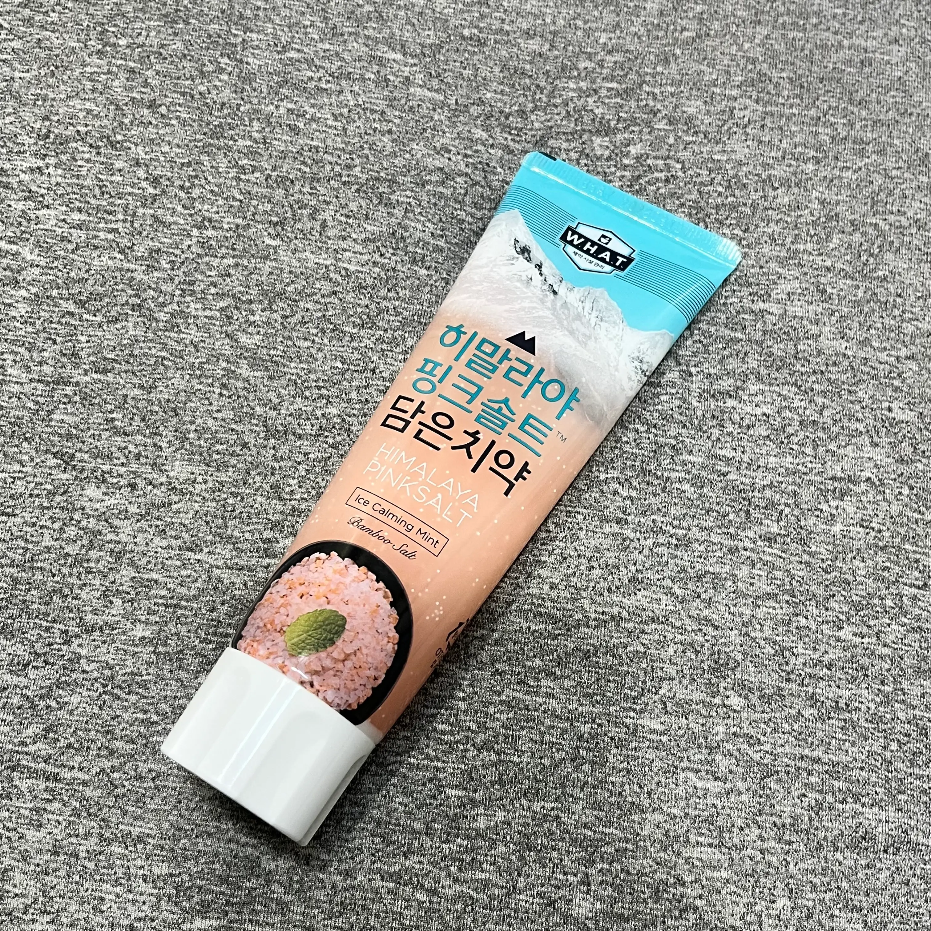 선택된 언니의파우치 리뷰 이미지 - [히말라야 핑크솔트 담은 치약 아이스 카밍 민트]