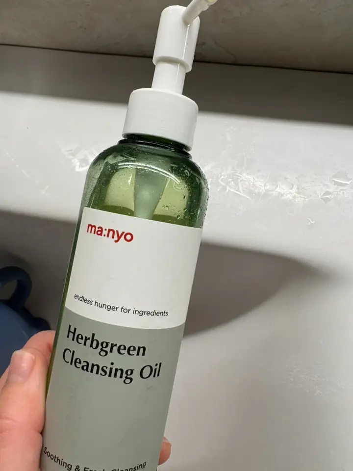 선택된 언니의파우치 리뷰 이미지 - [허브그린 클렌징 오일]