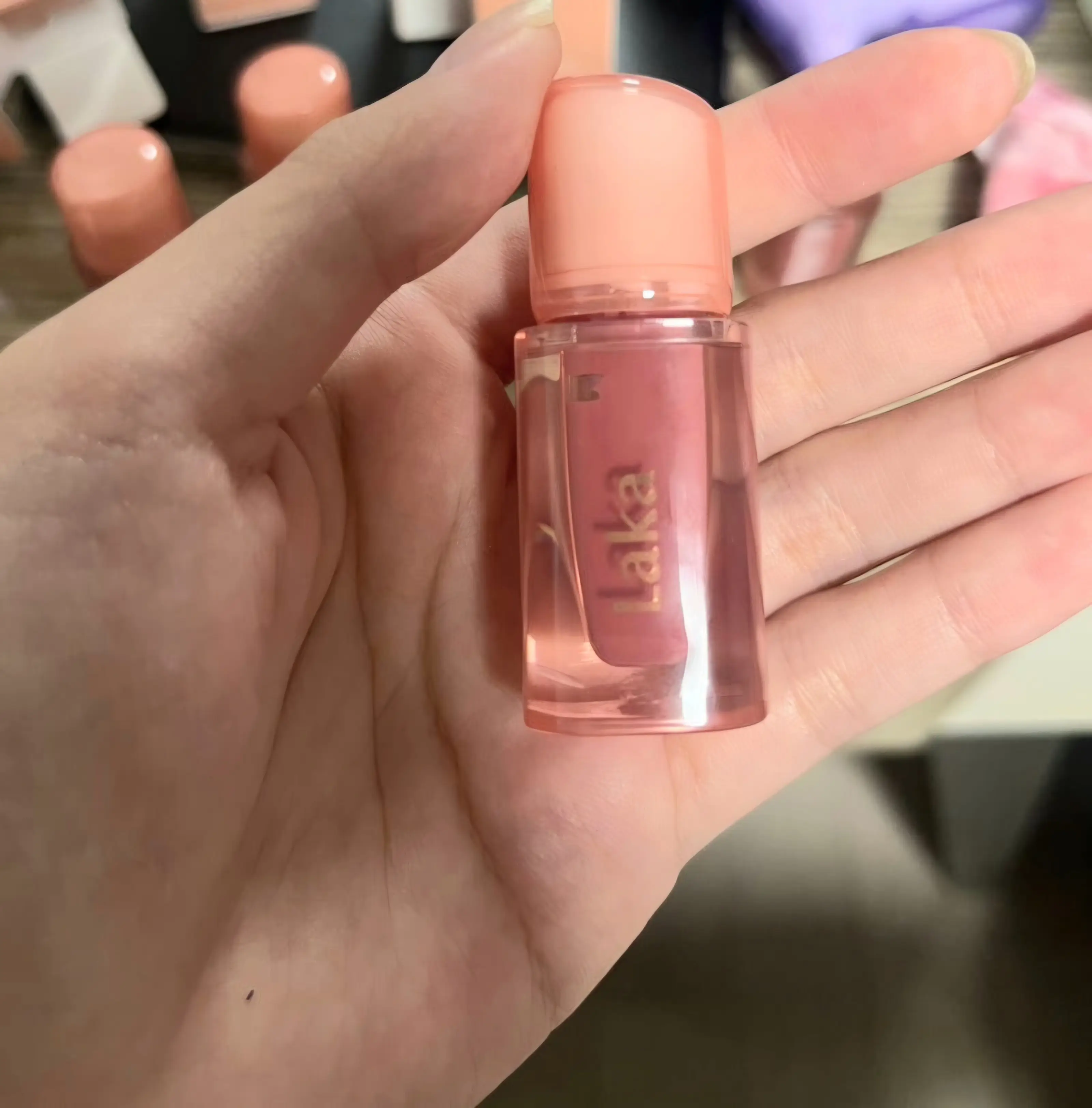 선택된 언니의파우치 리뷰 이미지 - [젤링 누드 글로스 미니]