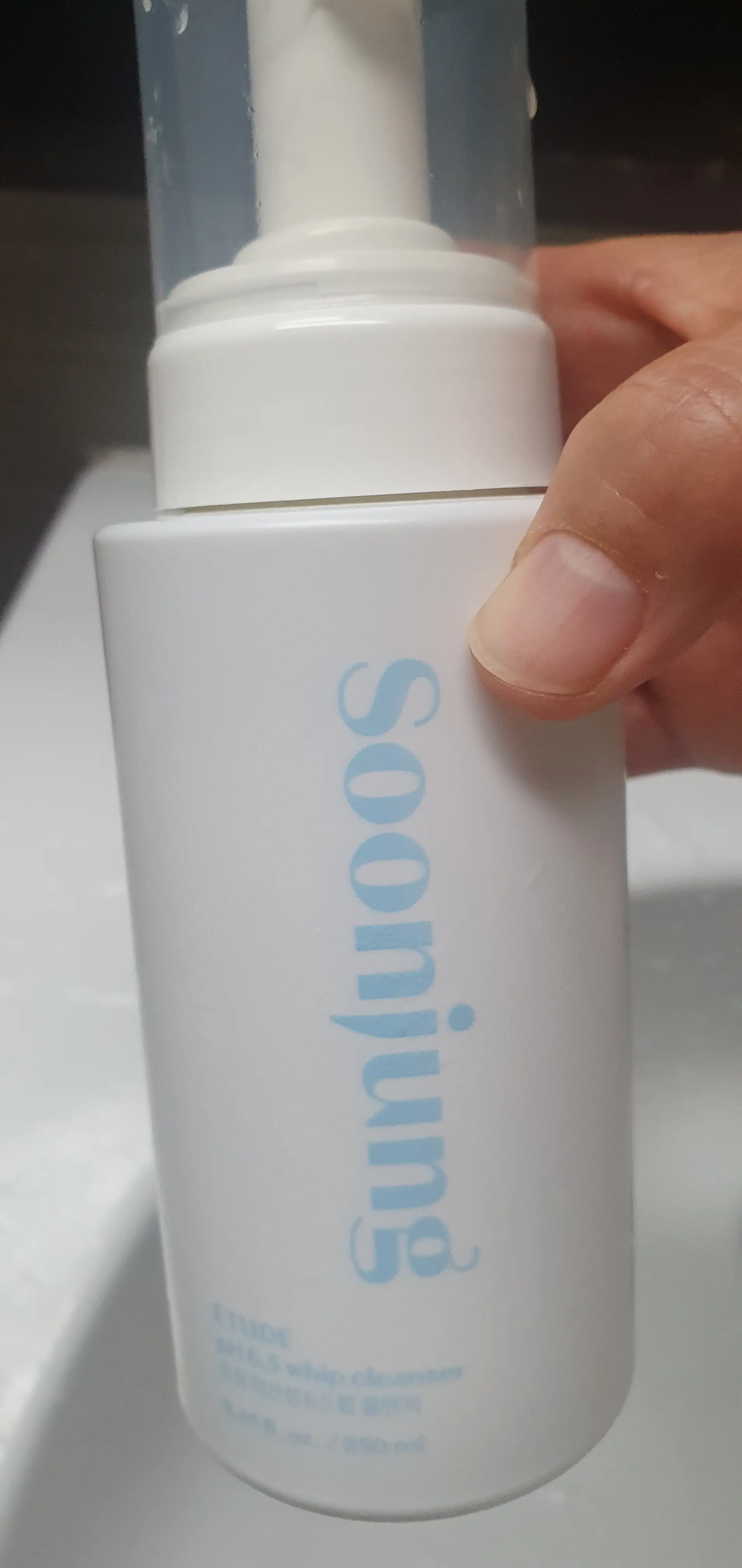 선택된 언니의파우치 리뷰 이미지 - [순정 약산성 6.5 휩 클렌저 ]