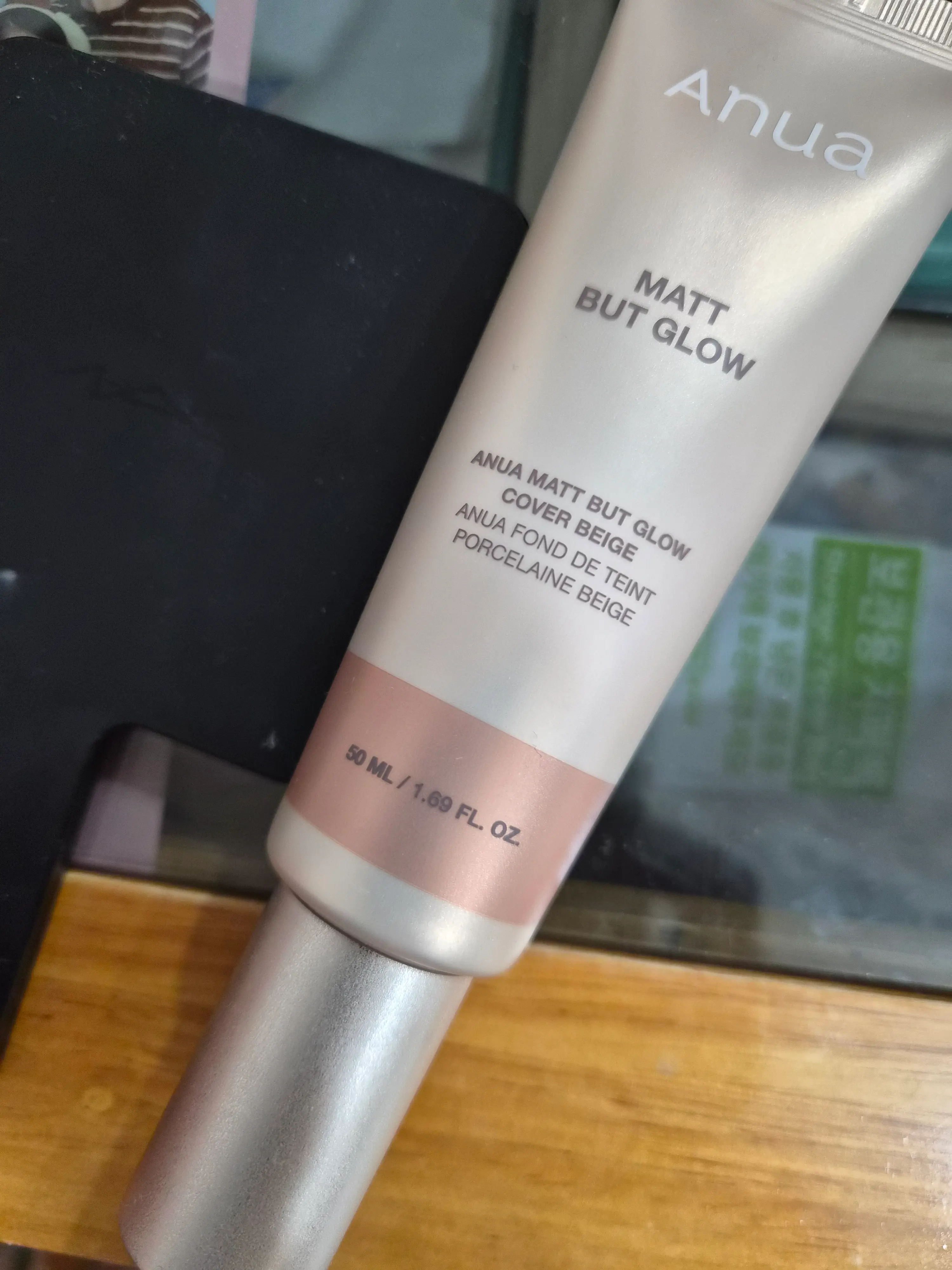 선택된 언니의파우치 리뷰 이미지 - [매트벗글로우 커버 베이지]