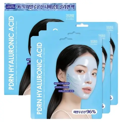 물오른 히알루론산 피디알엔 마스크 팩
