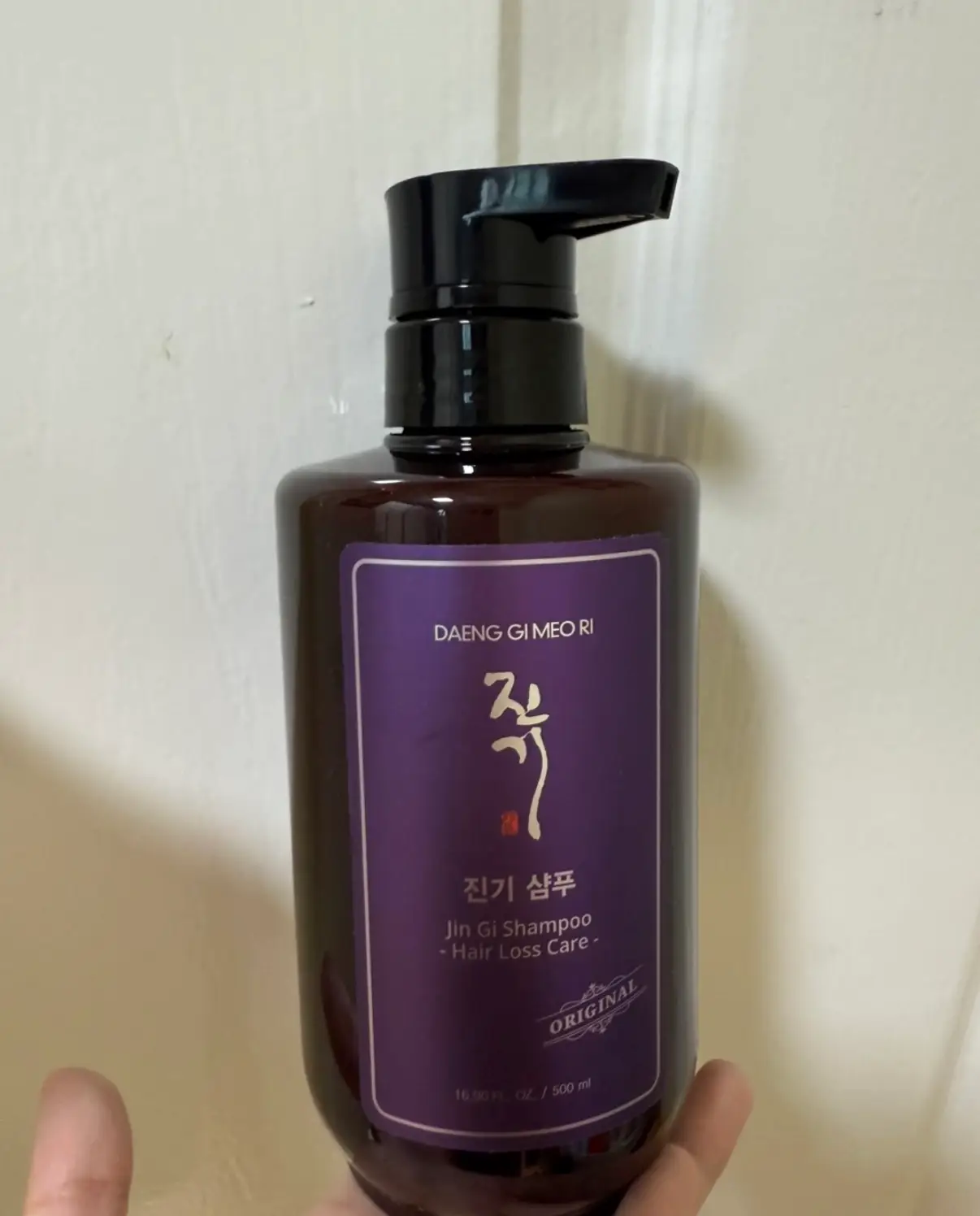 선택된 언니의파우치 리뷰 이미지 - [진기 두피 강화 샴푸]