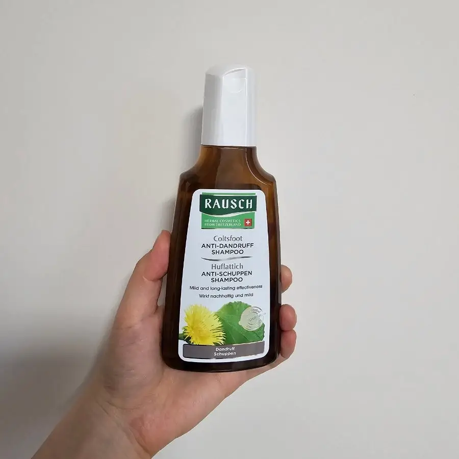 선택된 언니의파우치 리뷰 이미지 - [라우쉬 콜츠푸트 안티-댄드러프 샴푸]