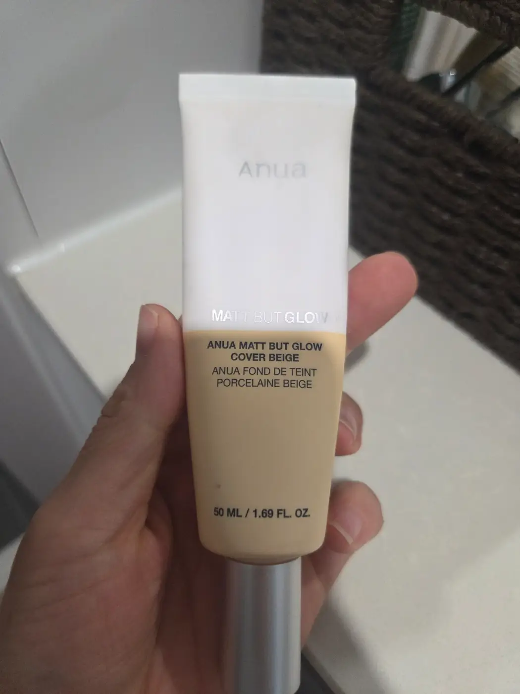 선택된 언니의파우치 리뷰 이미지 - [매트벗글로우 커버 베이지]