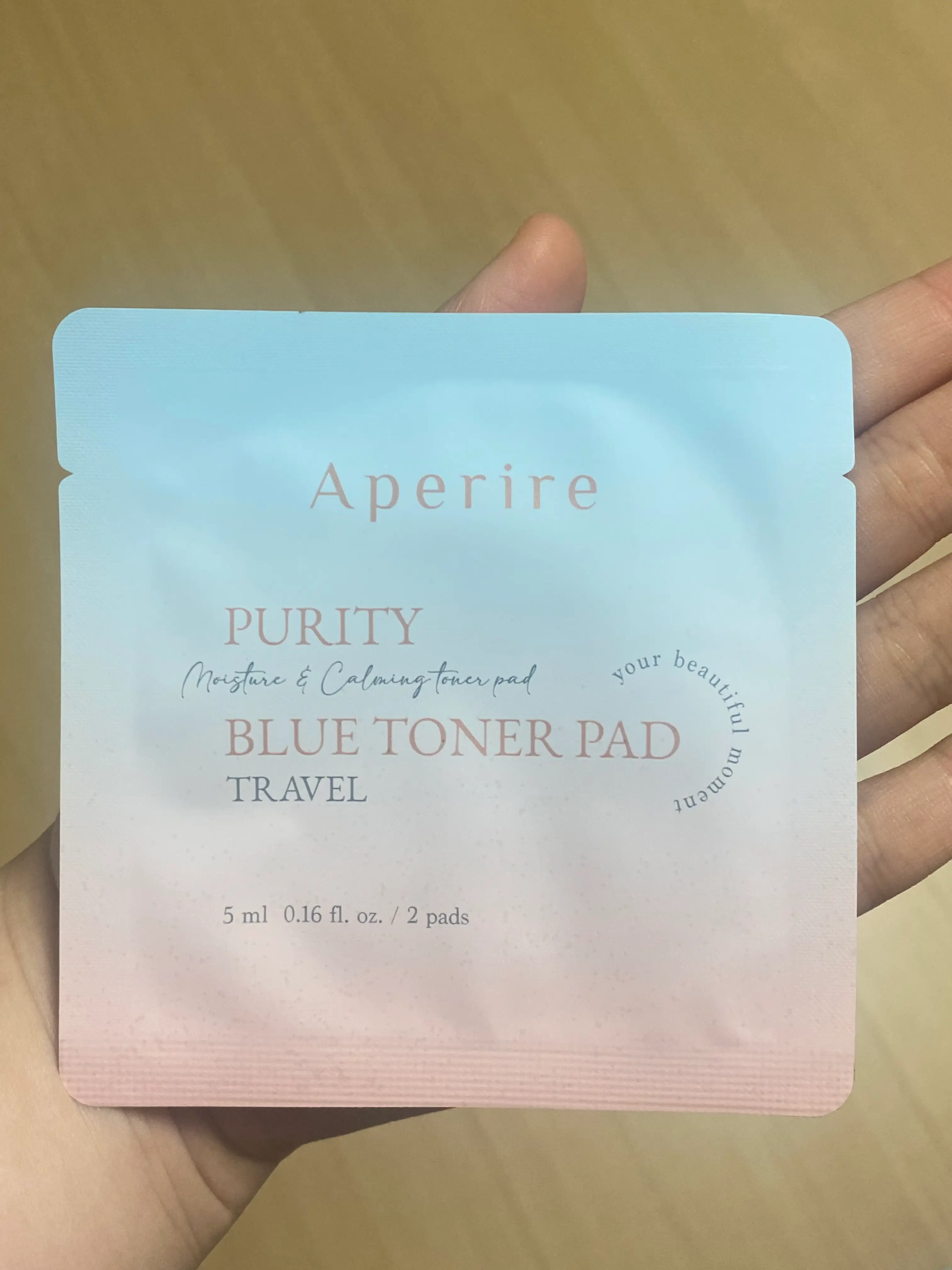 선택된 언니의파우치 리뷰 이미지 - [순수 블루 토너패드]