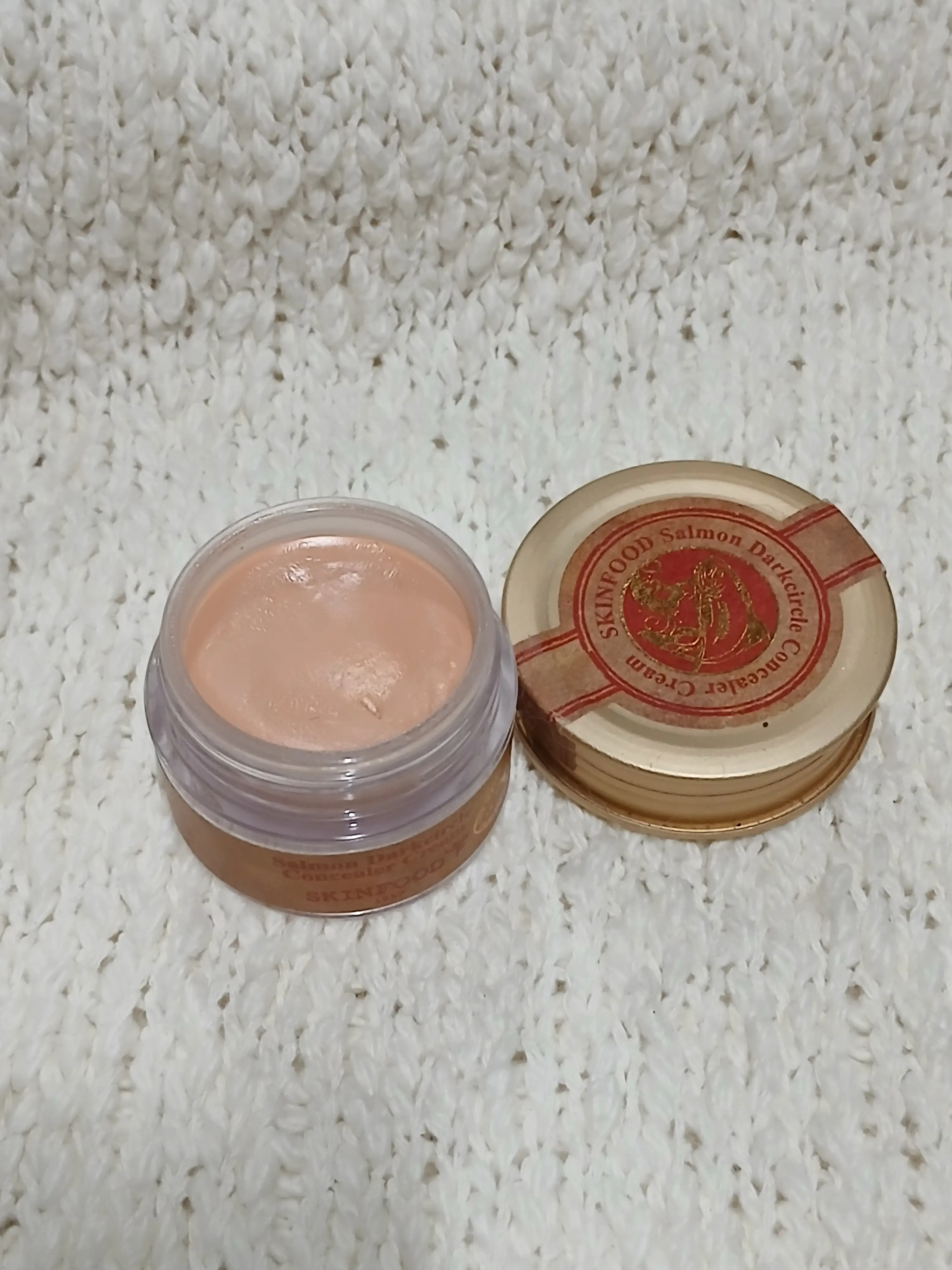 선택된 언니의파우치 리뷰 이미지 - [연어 다크서클 컨실러 크림]