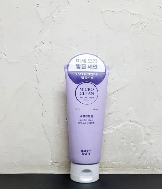 선택된 언니의파우치 리뷰 이미지 - [마이크로 클린 딥 클렌징 폼]