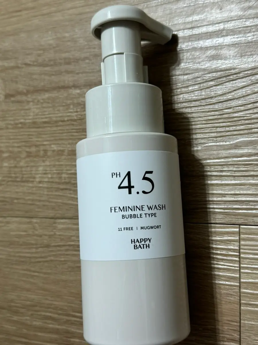 선택된 언니의파우치 리뷰 이미지 - [PH4.5 약산성 쑥 버블 여성청결제]