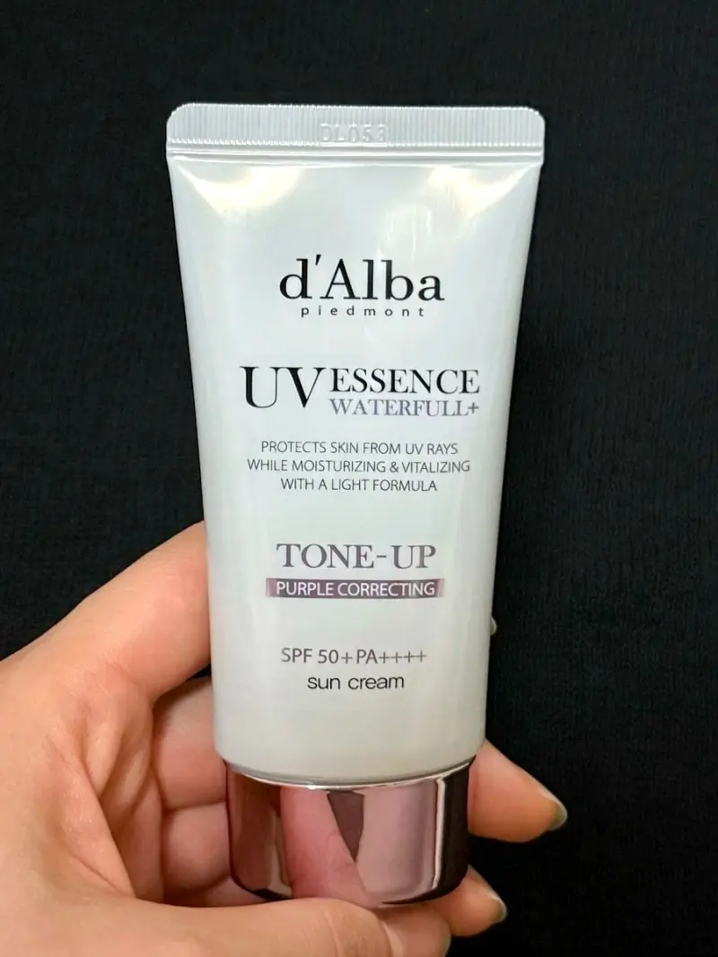 선택된 언니의파우치 리뷰 이미지 - [워터풀 퍼플 톤업 선크림]