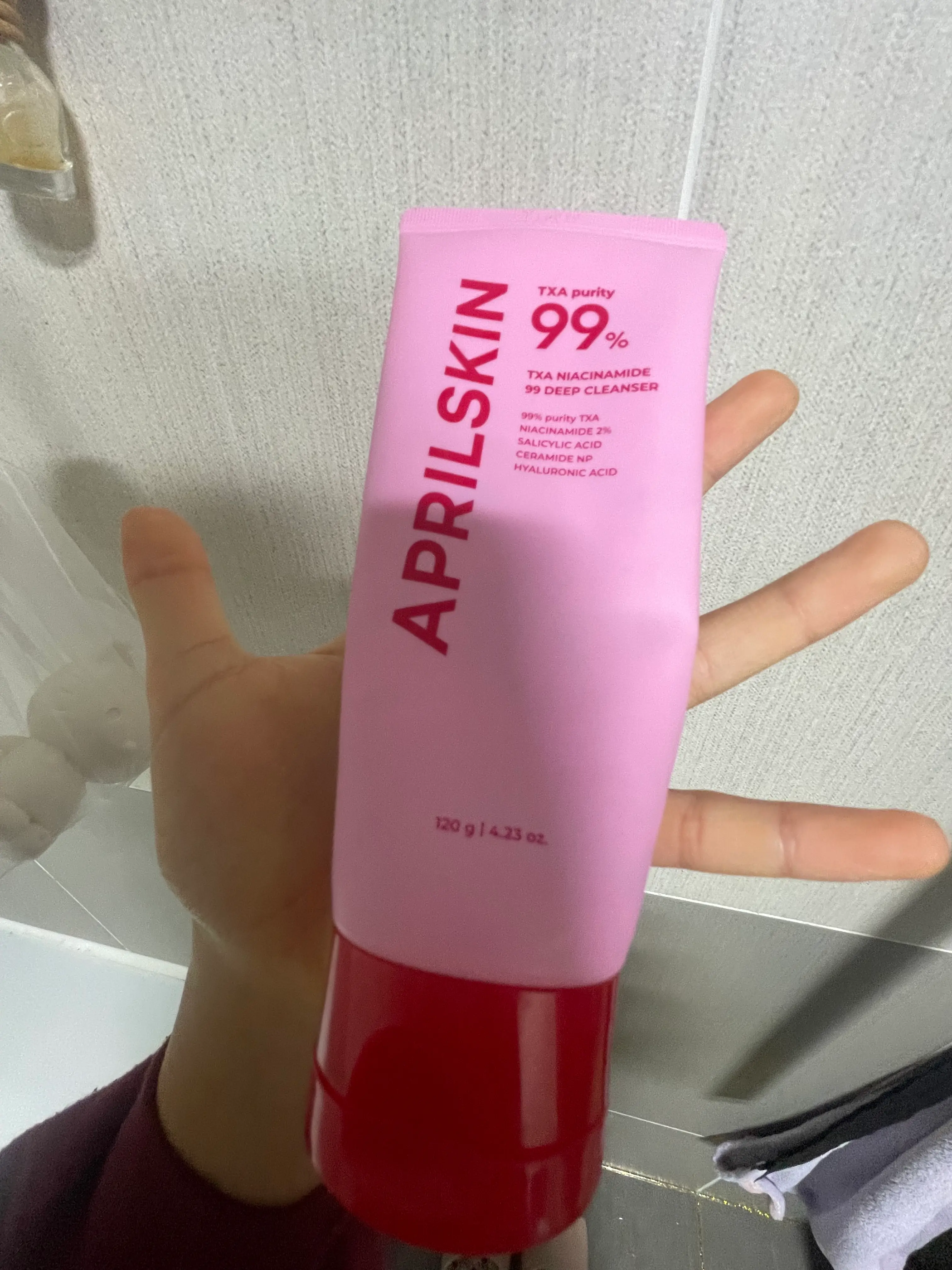 선택된 언니의파우치 리뷰 이미지 - [TXA 99 딥 클렌저]