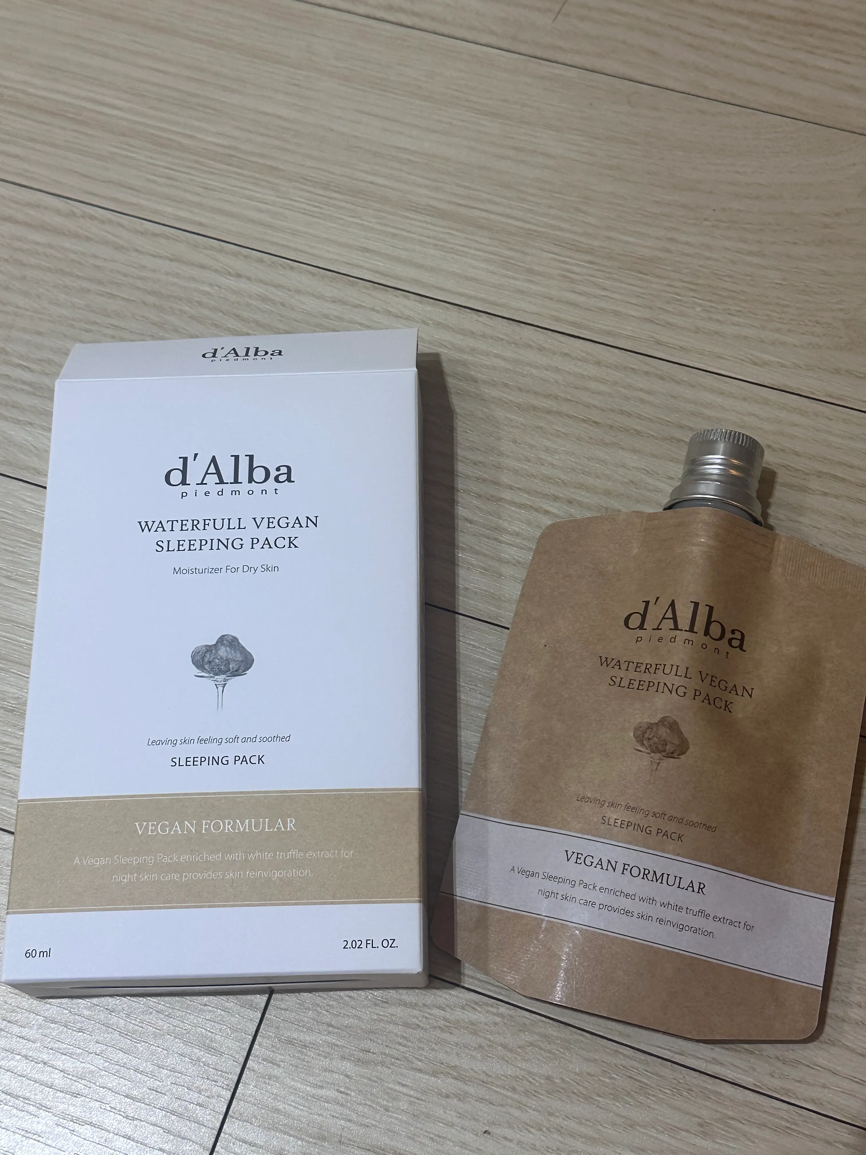 선택된 언니의파우치 리뷰 이미지 - [워터풀 비건 슬리핑팩 스파우트 타입]