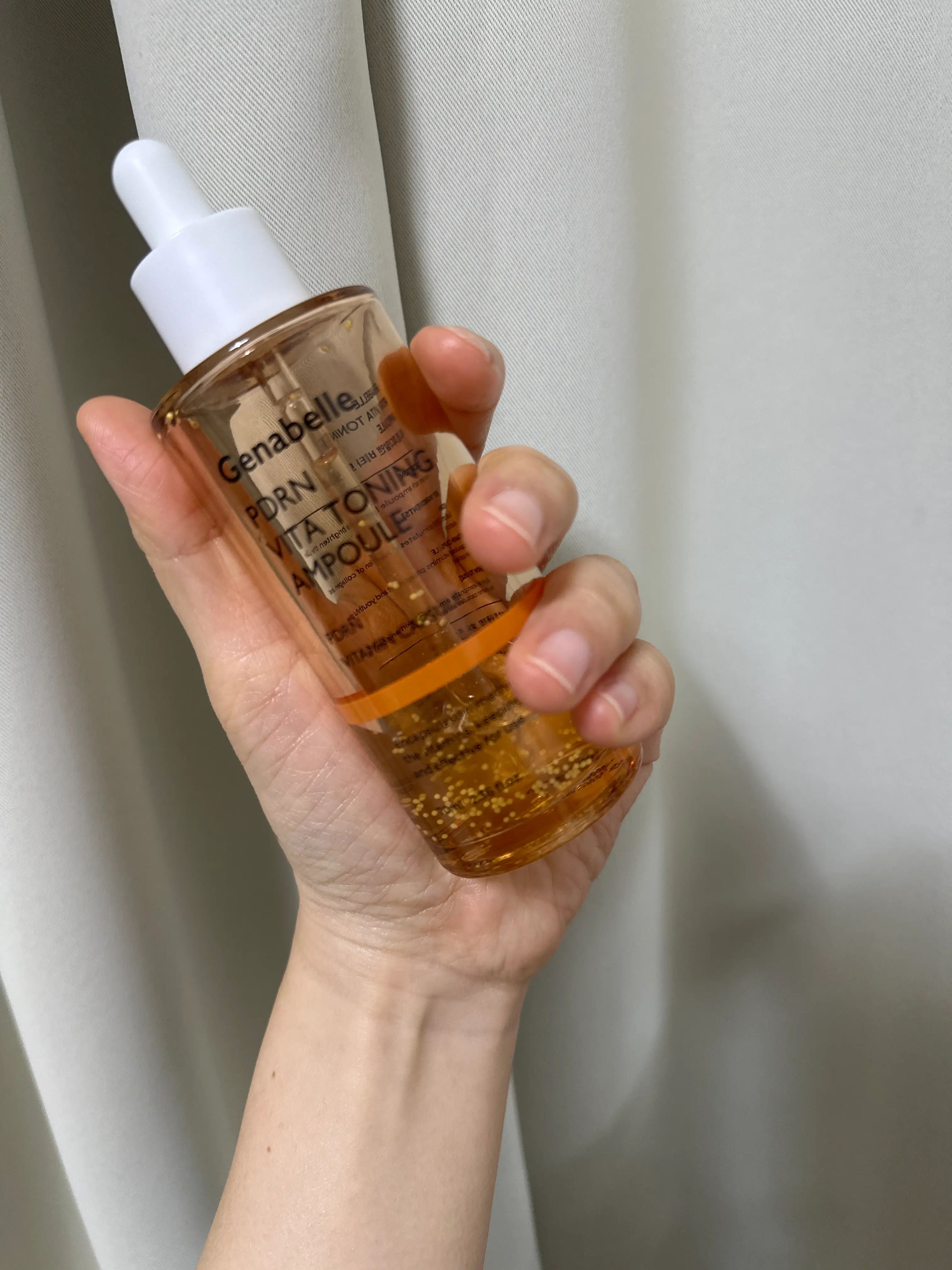 선택된 언니의파우치 리뷰 이미지 - [PDRN 앰플 비타 토닝 앰플]