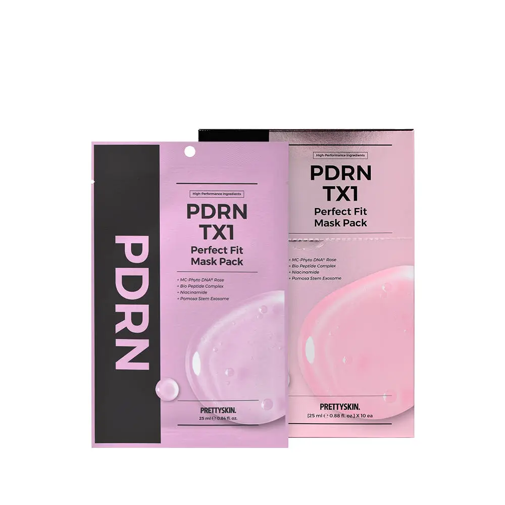 PDRN TX1 퍼펙트 핏 마스크 팩