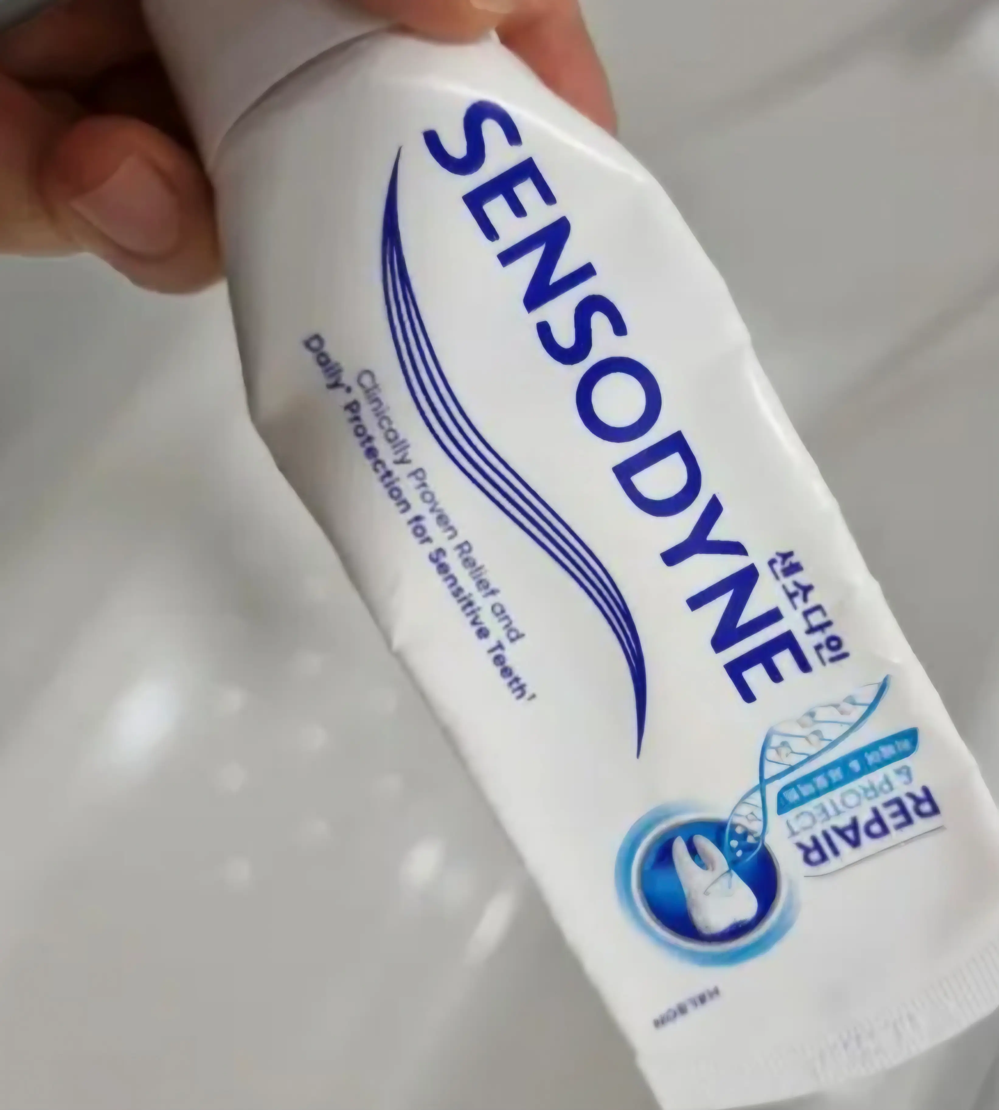 선택된 언니의파우치 리뷰 이미지 - [리페어 앤 프로텍트 치약]