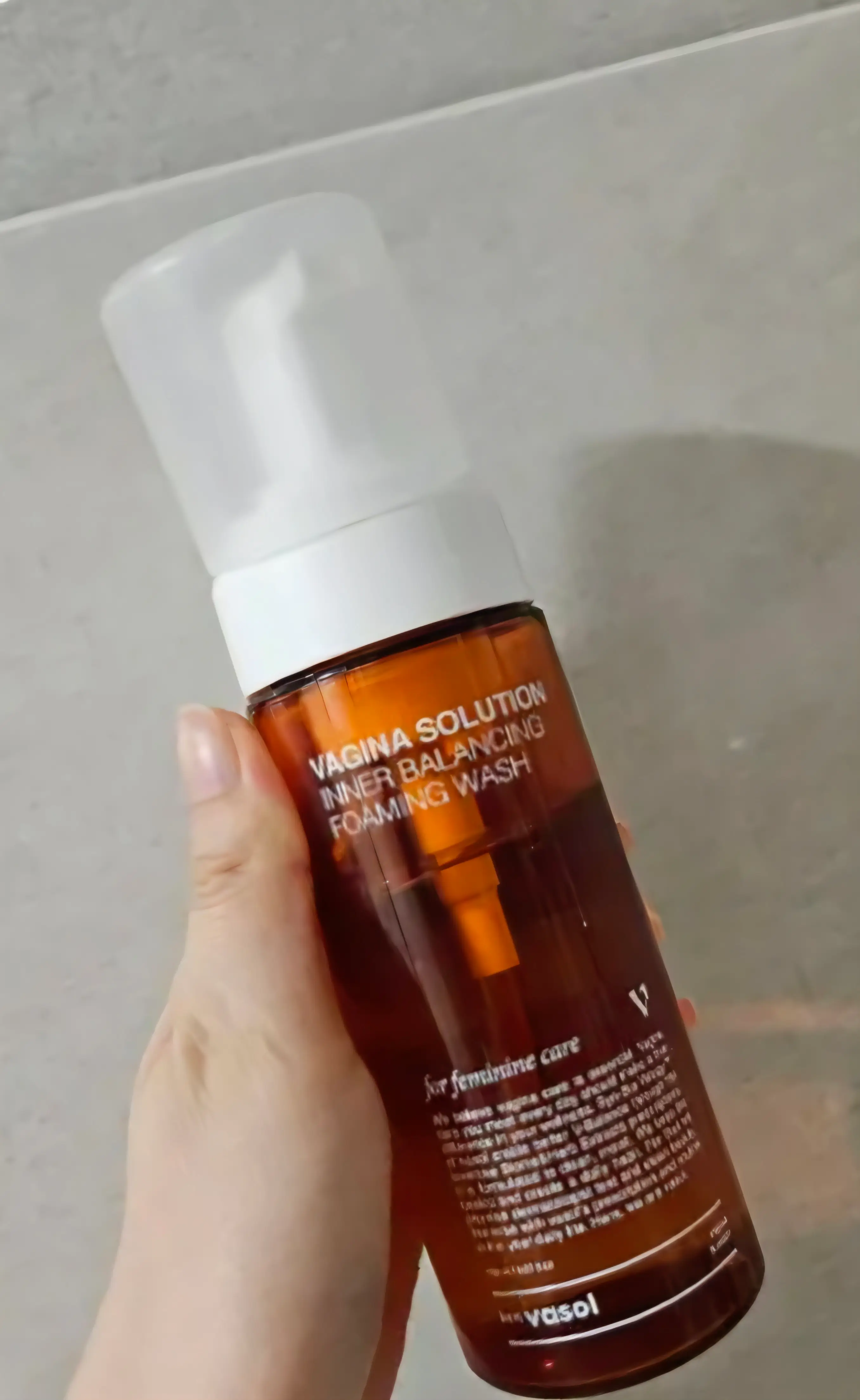 선택된 언니의파우치 리뷰 이미지 - [이너 밸런싱 포밍 워시 ]