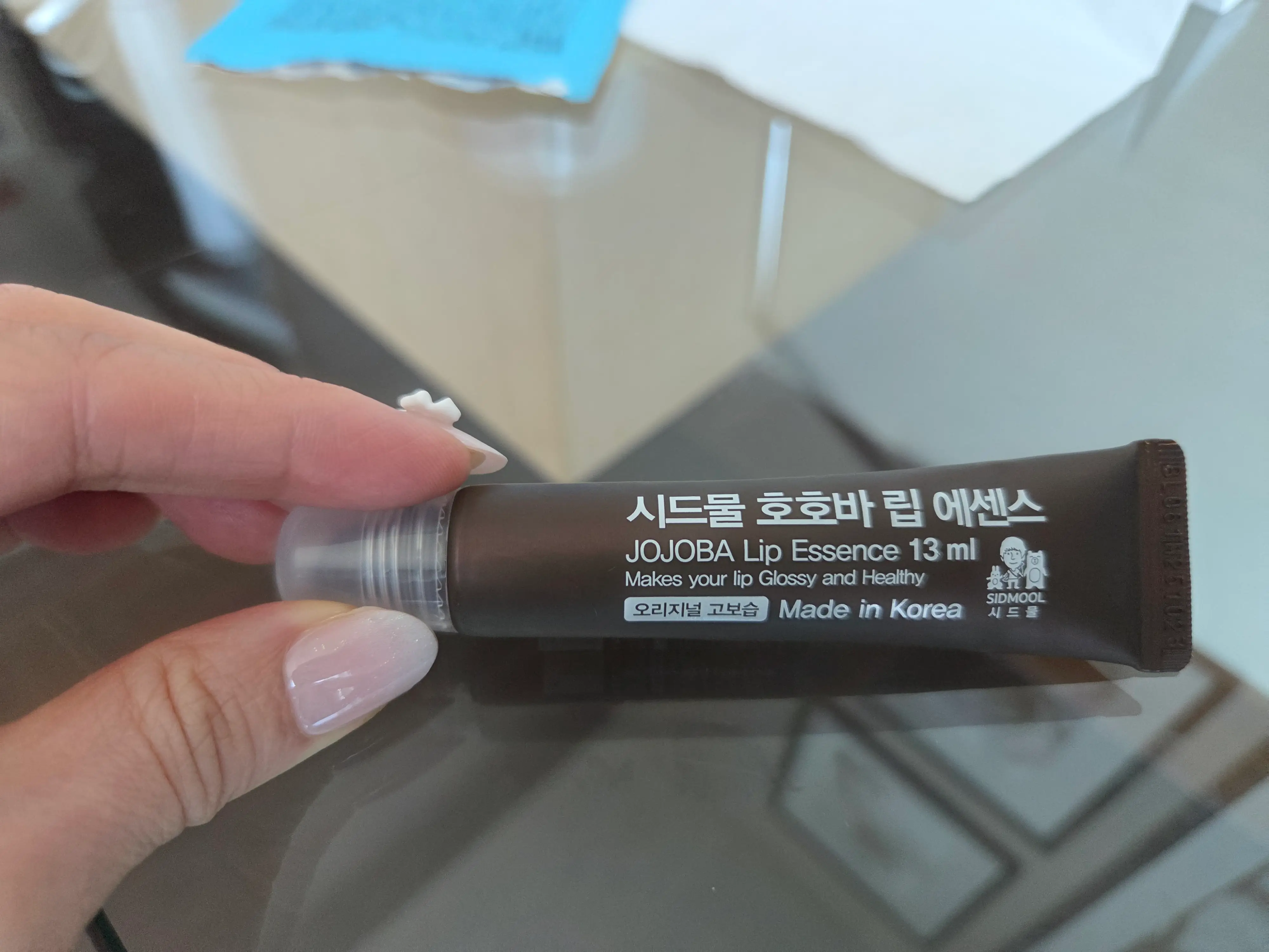 선택된 언니의파우치 리뷰 이미지 - [호호바 립 에센스 [오리지날]]