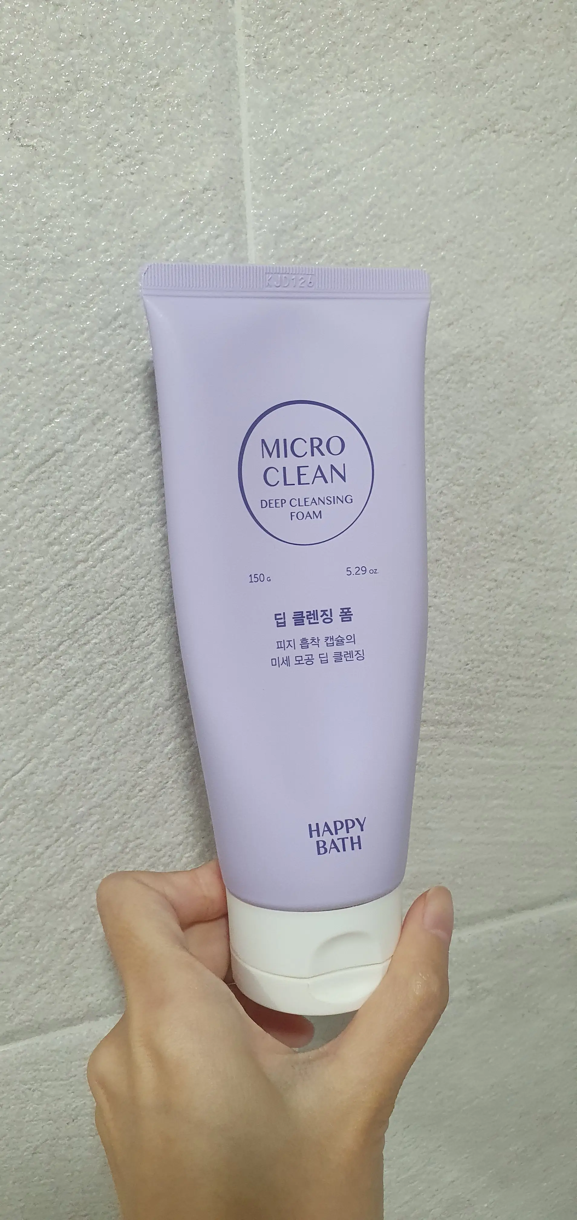 선택된 언니의파우치 리뷰 이미지 - [마이크로 클린 딥 클렌징 폼]