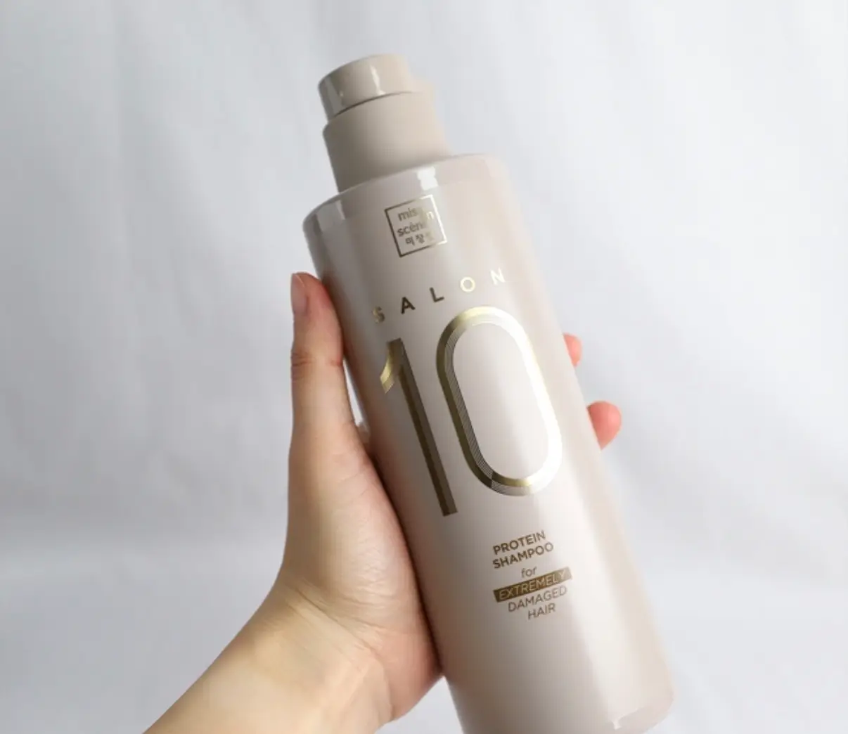 선택된 언니의파우치 리뷰 이미지 - [살롱10 단백질 샴푸 극손상모]