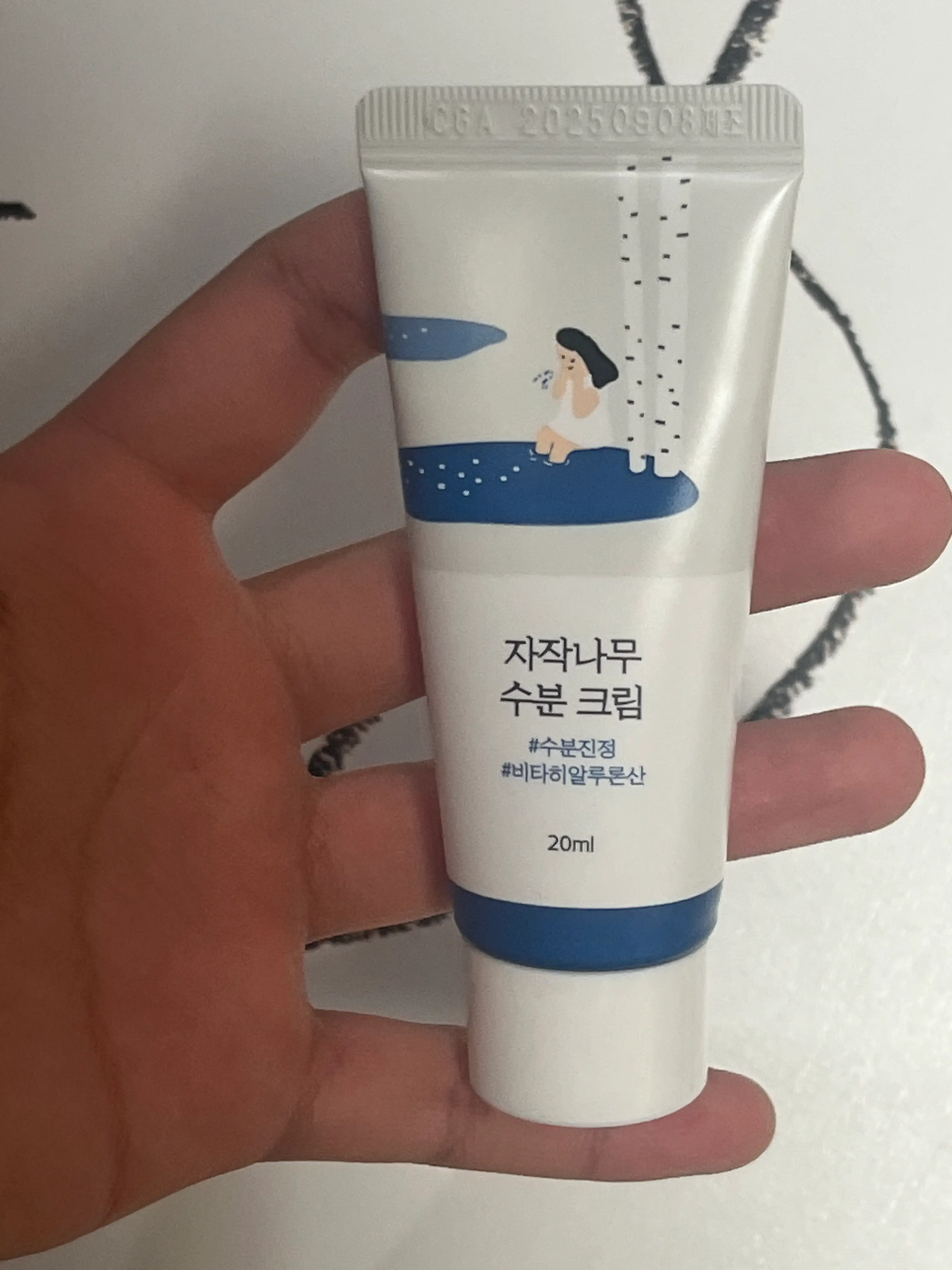 선택된 언니의파우치 리뷰 이미지 - [자작나무 수분 크림	]