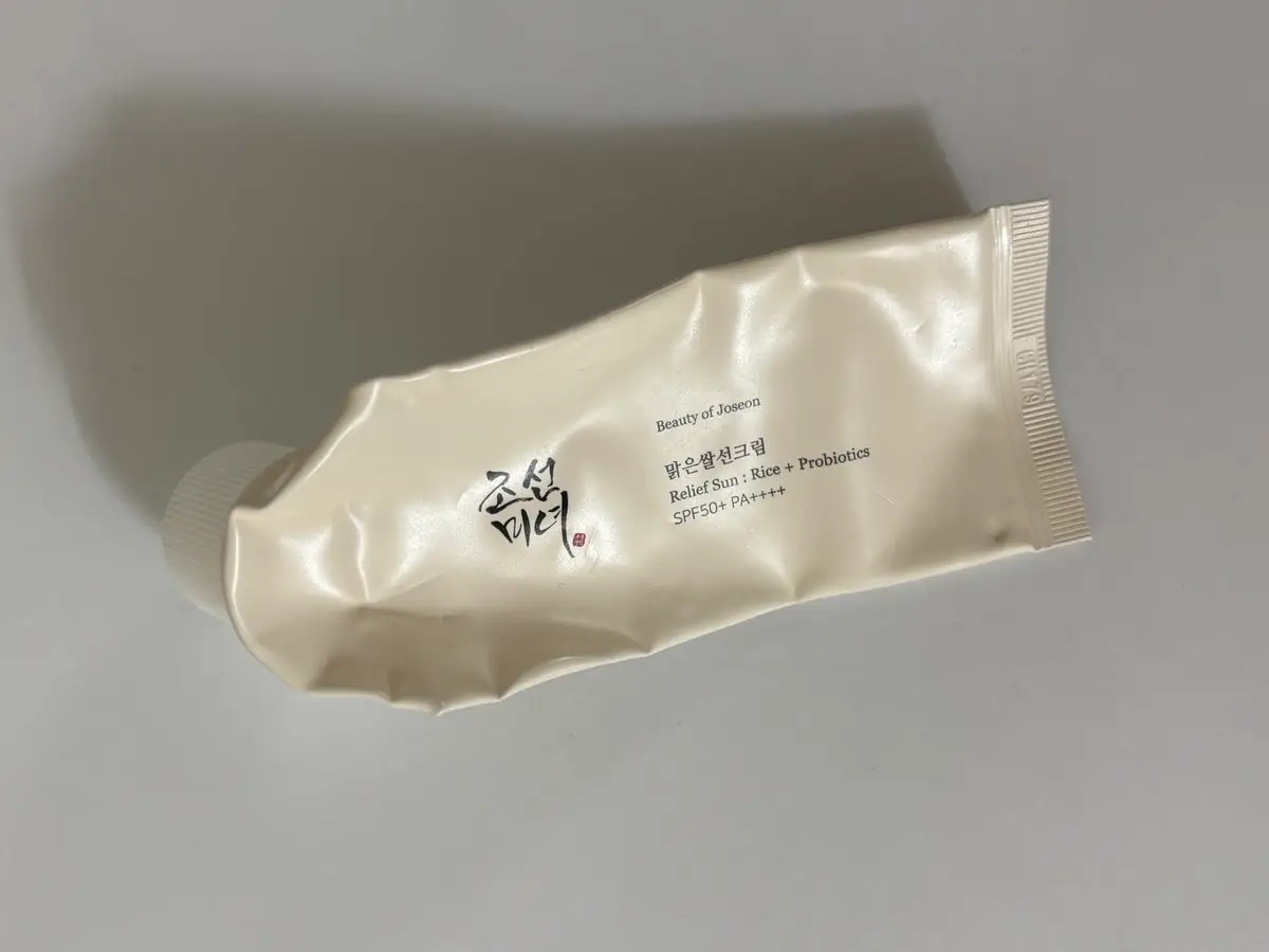 선택된 언니의파우치 리뷰 이미지 - [맑은 쌀 선크림]
