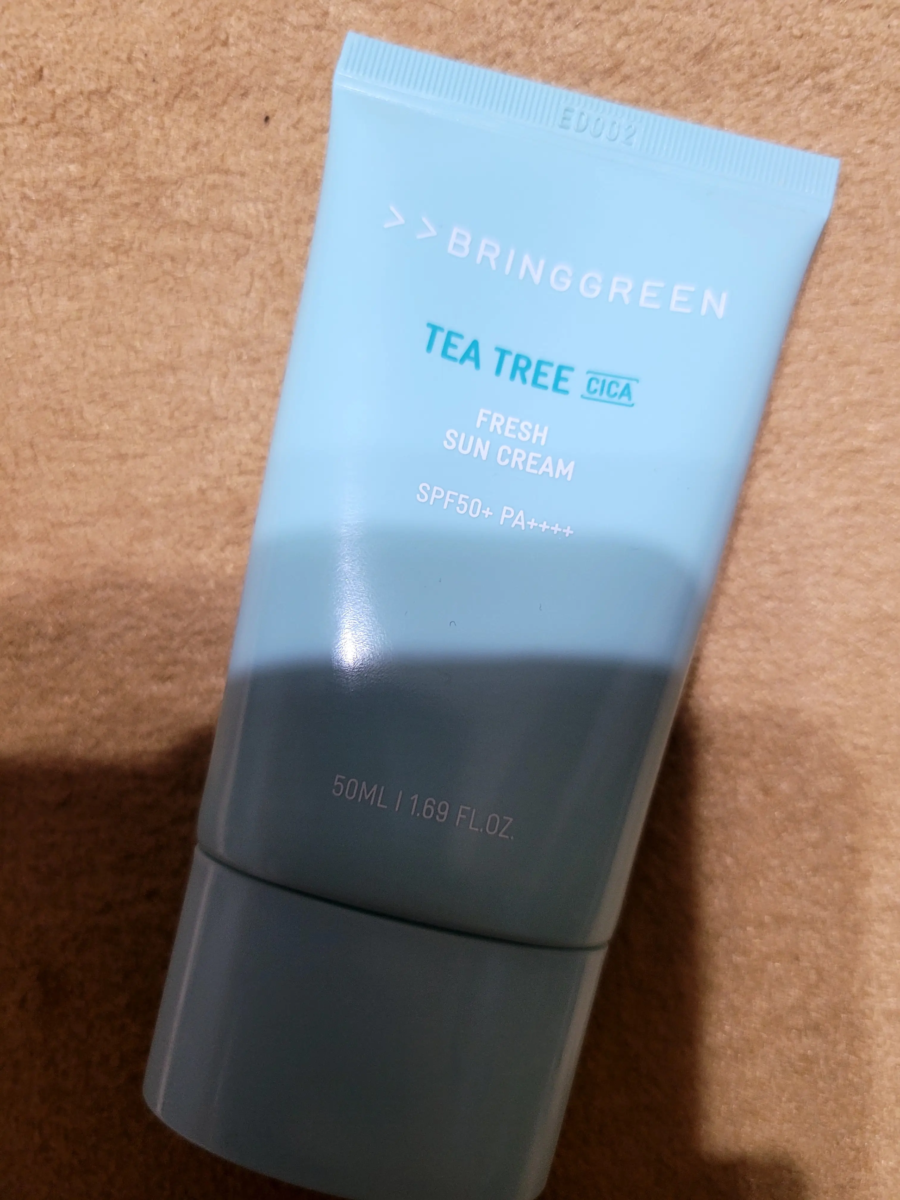 선택된 언니의파우치 리뷰 이미지 - [티트리 시카 프레시 선크림]