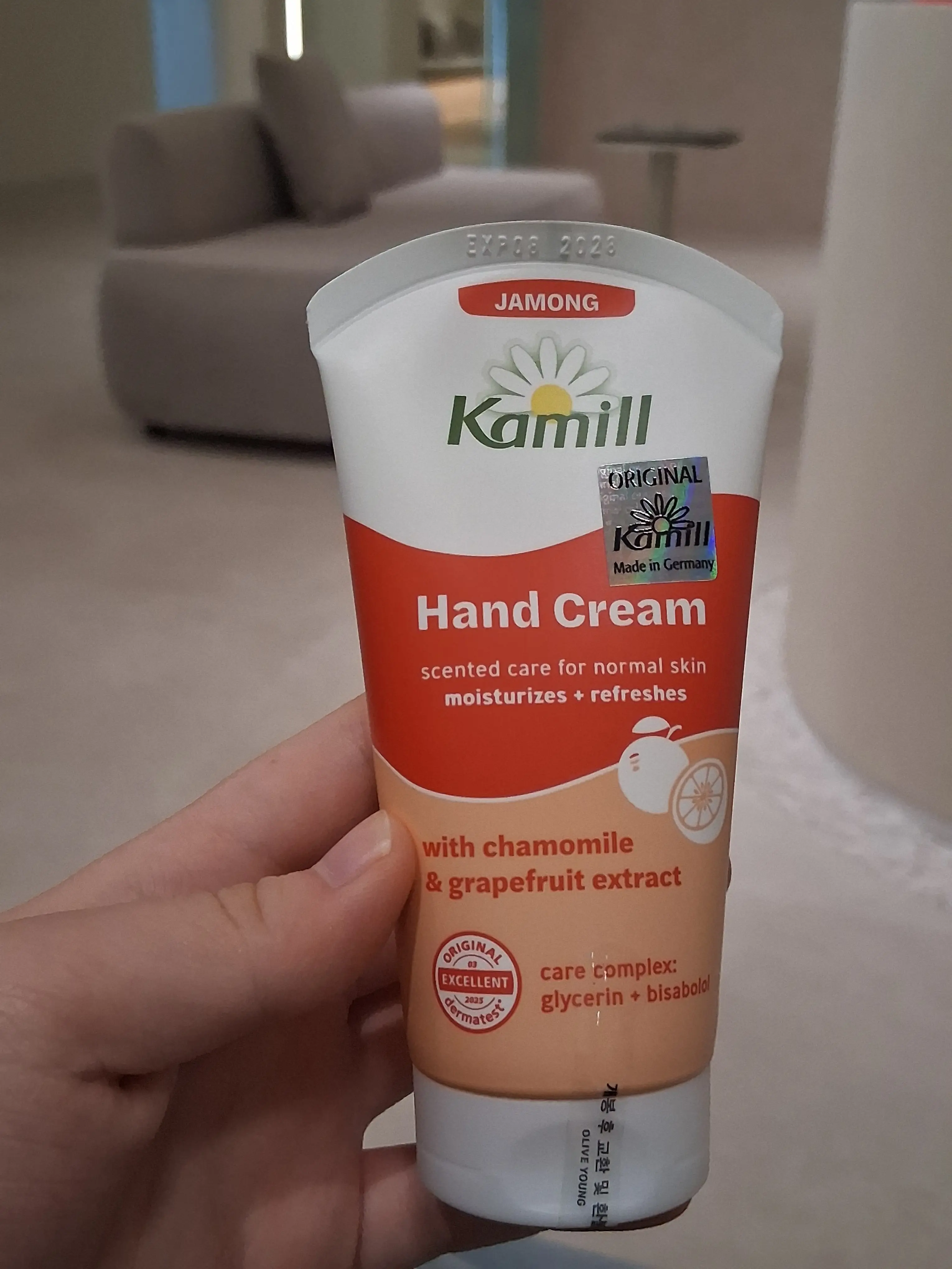 선택된 언니의파우치 리뷰 이미지 - [핸드 앤 네일 크림 자몽]