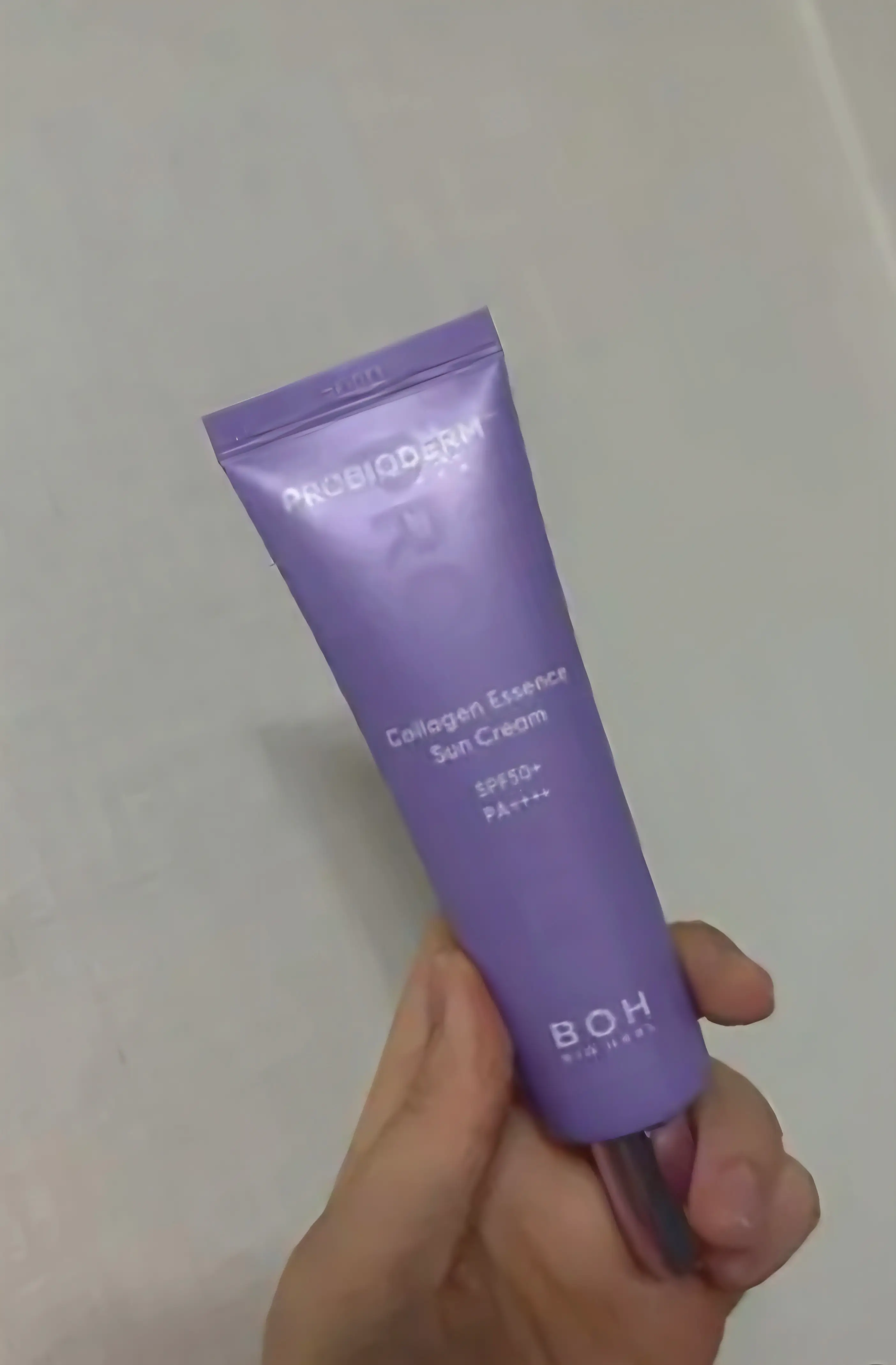 선택된 언니의파우치 리뷰 이미지 - [프로바이오덤 콜라겐 에센스 선크림]