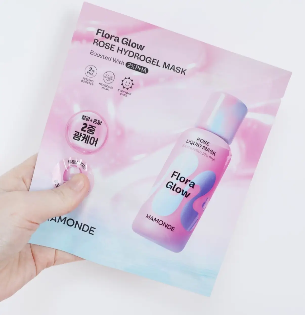 선택된 언니의파우치 리뷰 이미지 - [플로라 글로우 로즈 하이드로겔 마스크]