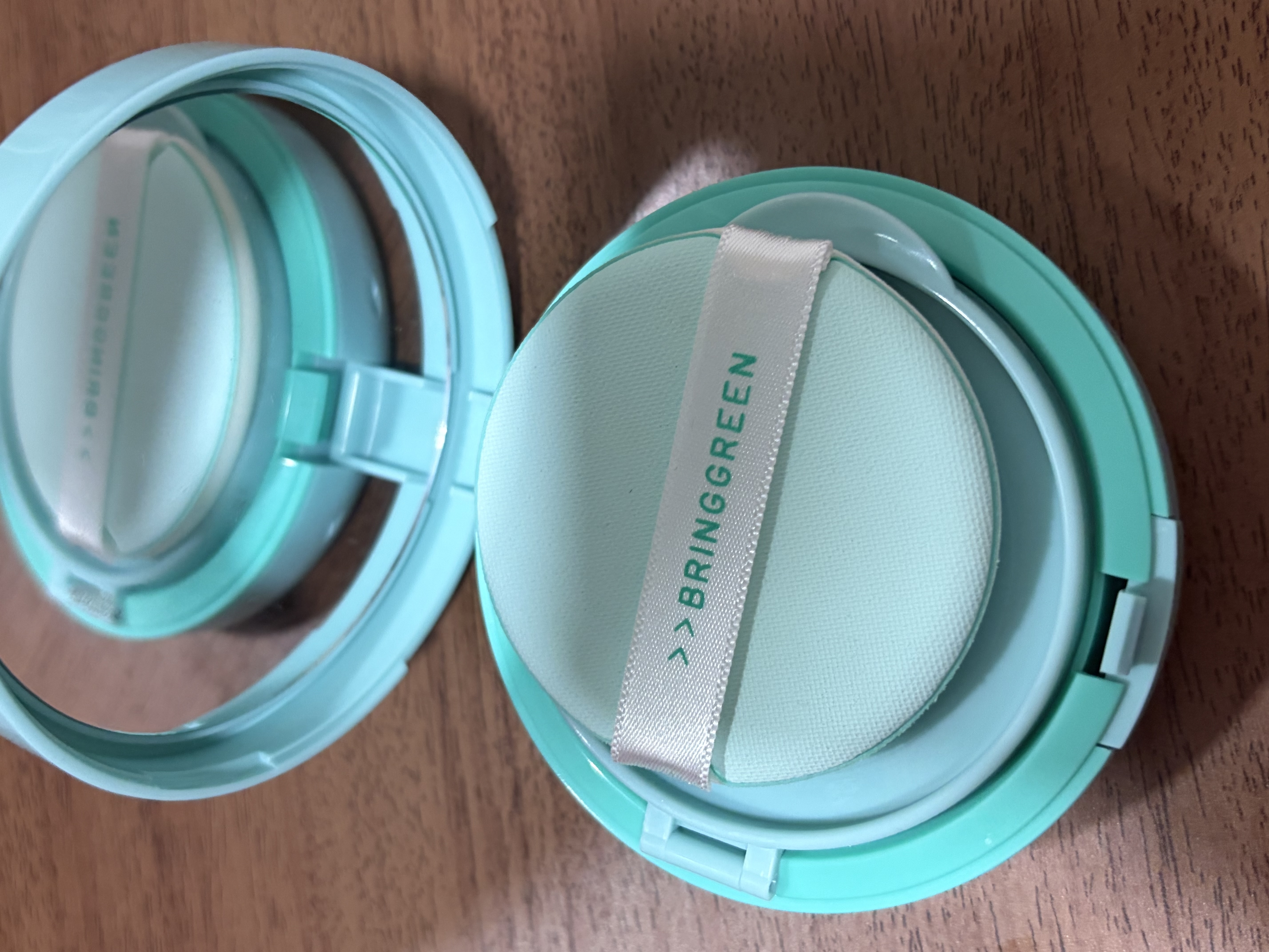 선택된 언니의파우치 리뷰 이미지 - [티트리 시카 톤업 선쿠션]