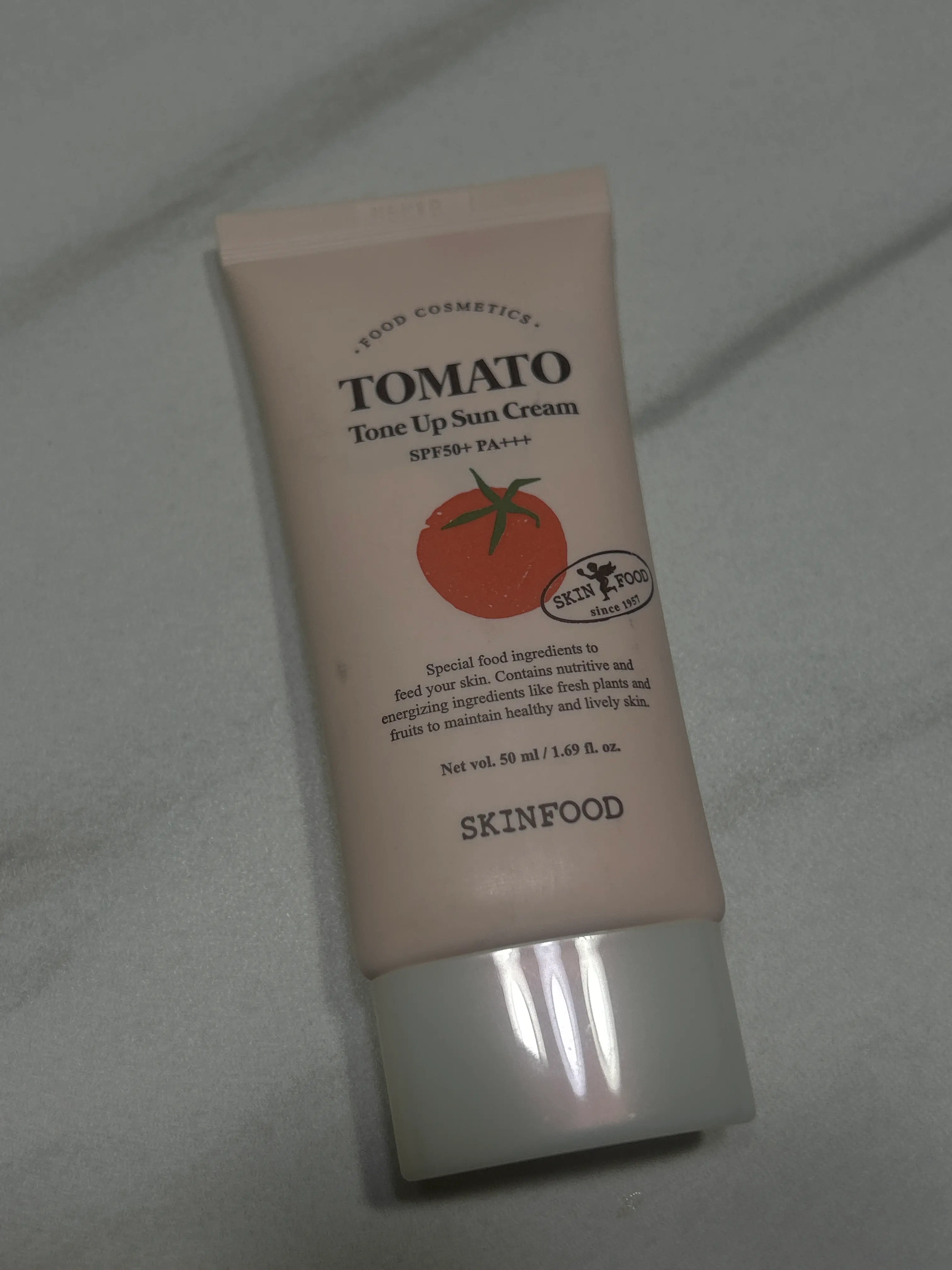 선택된 언니의파우치 리뷰 이미지 - [토마토 톤 업 선크림]