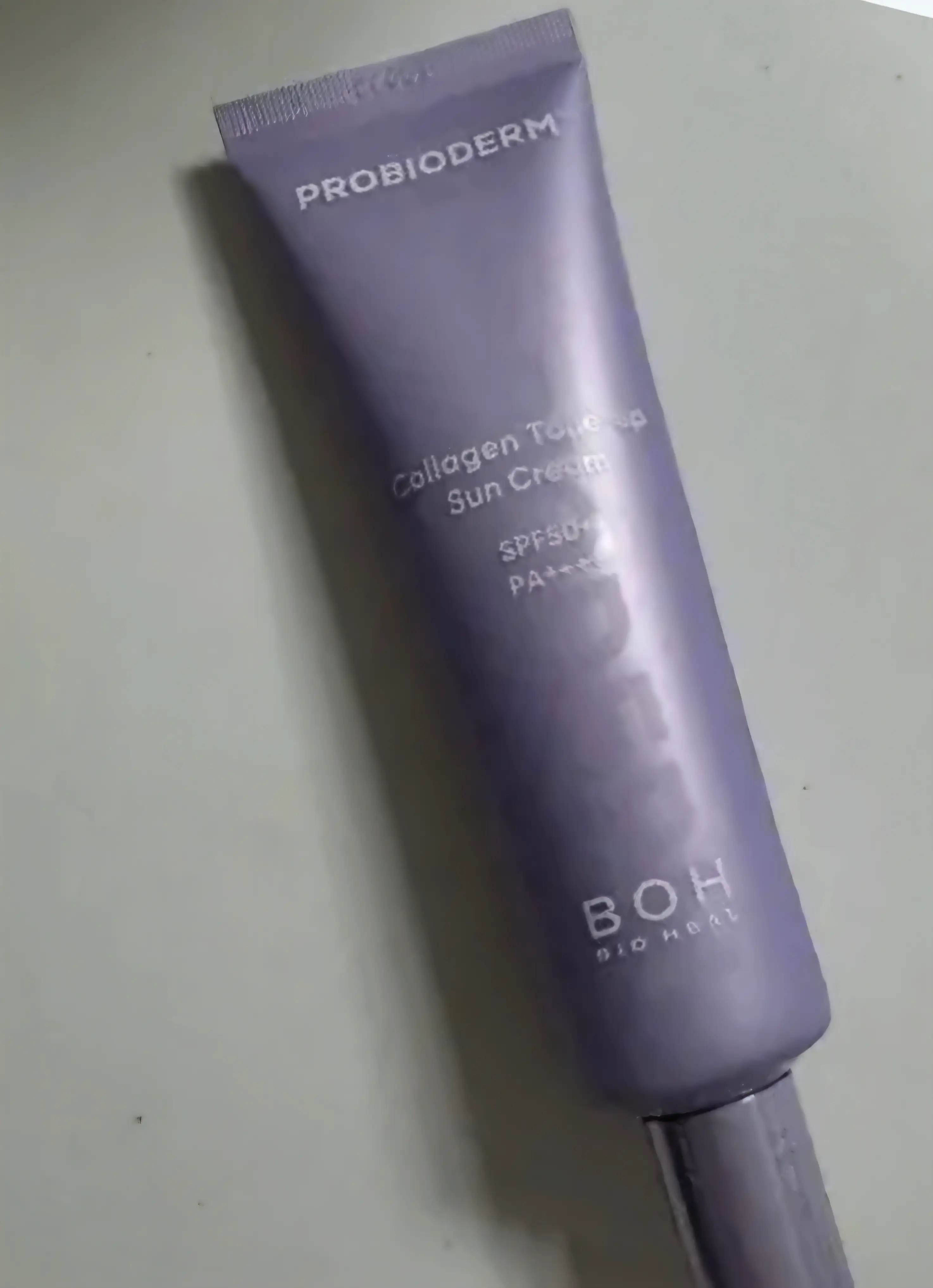 선택된 언니의파우치 리뷰 이미지 - [프로바이오덤 콜라겐 톤업 선크림]