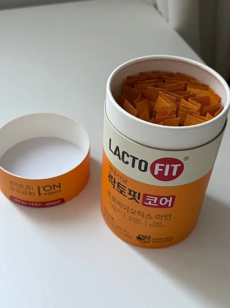 선택된 언니의파우치 리뷰 이미지 - [락토핏 코어]