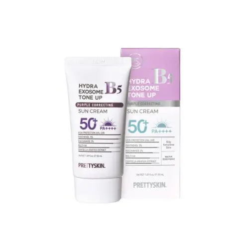하이드라 B5 엑소좀 톤업 퍼플 코렉팅 선크림