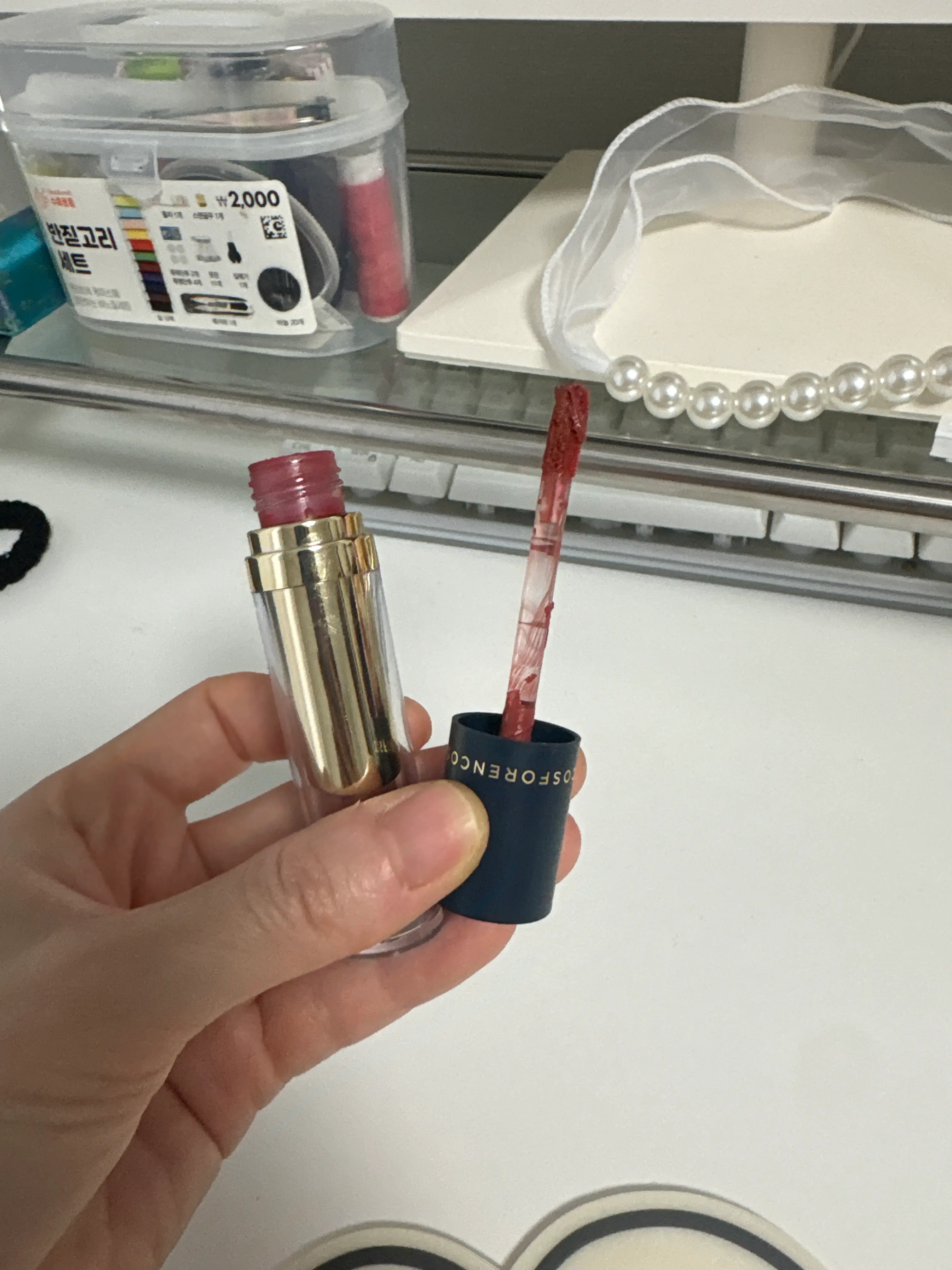 선택된 언니의파우치 리뷰 이미지 - [타투 끌레르 벨벳 틴트]