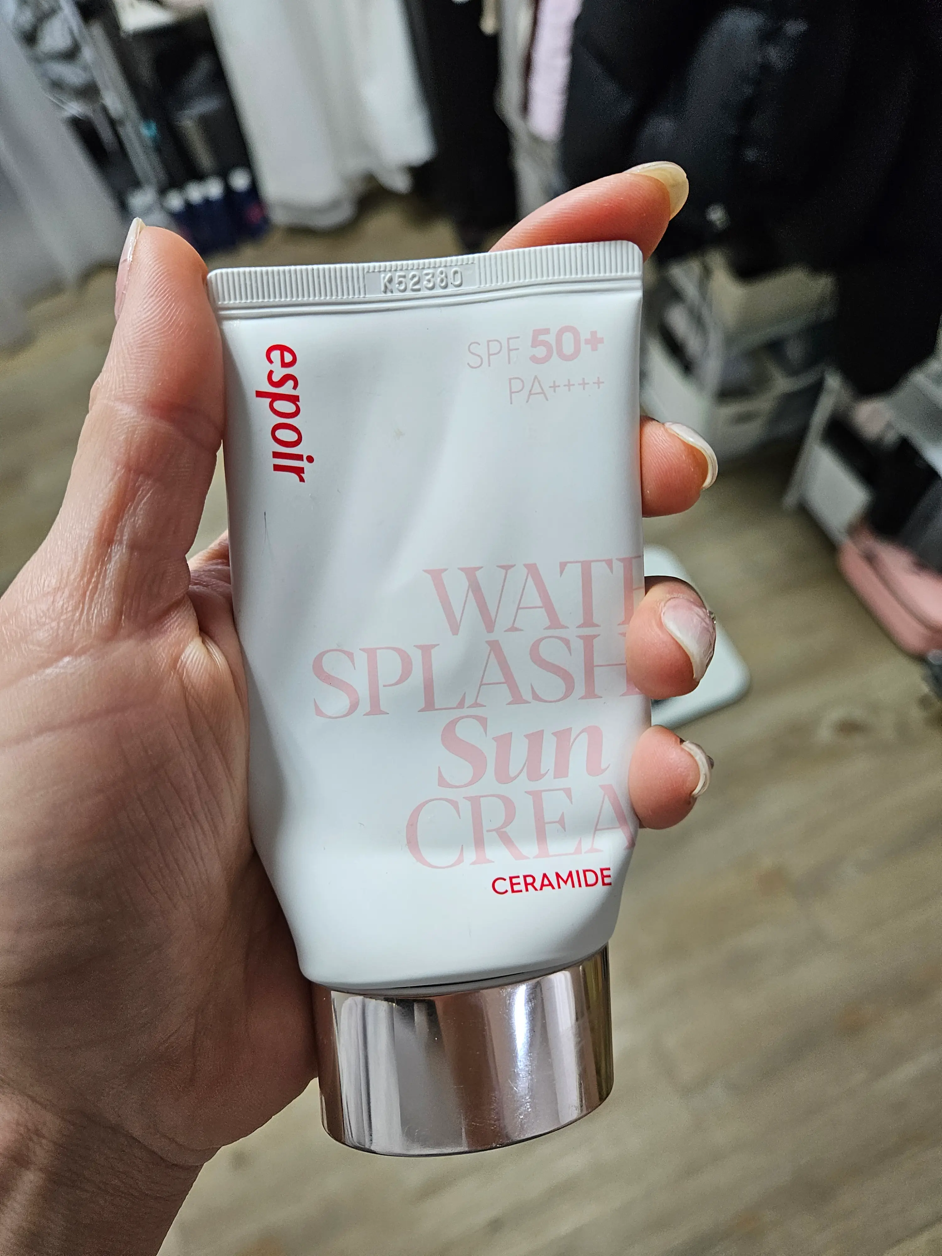 선택된 언니의파우치 리뷰 이미지 - [워터 스플래쉬 선크림 세라마이드]