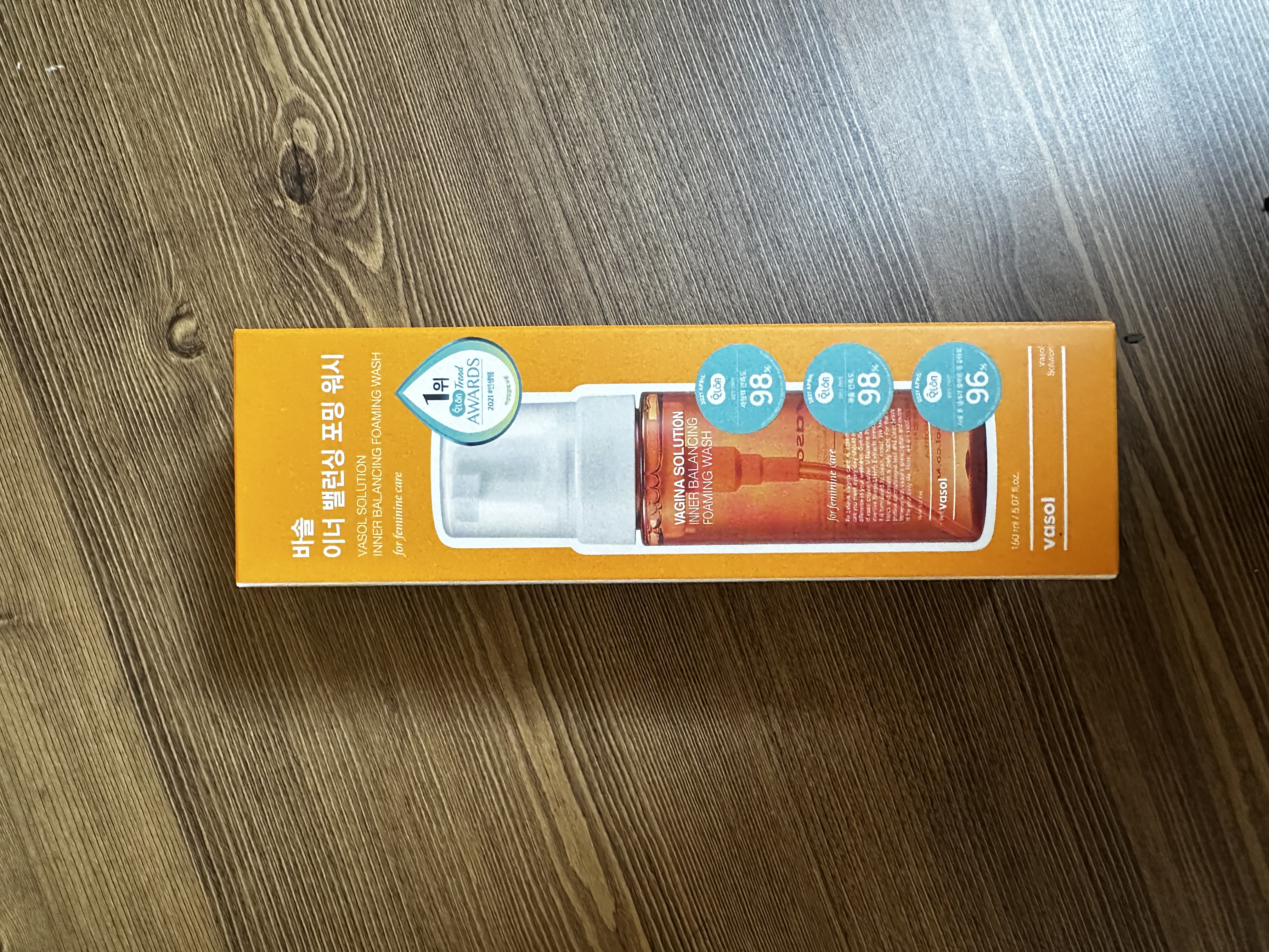 선택된 언니의파우치 리뷰 이미지 - [이너 밸런싱 포밍 워시 ]