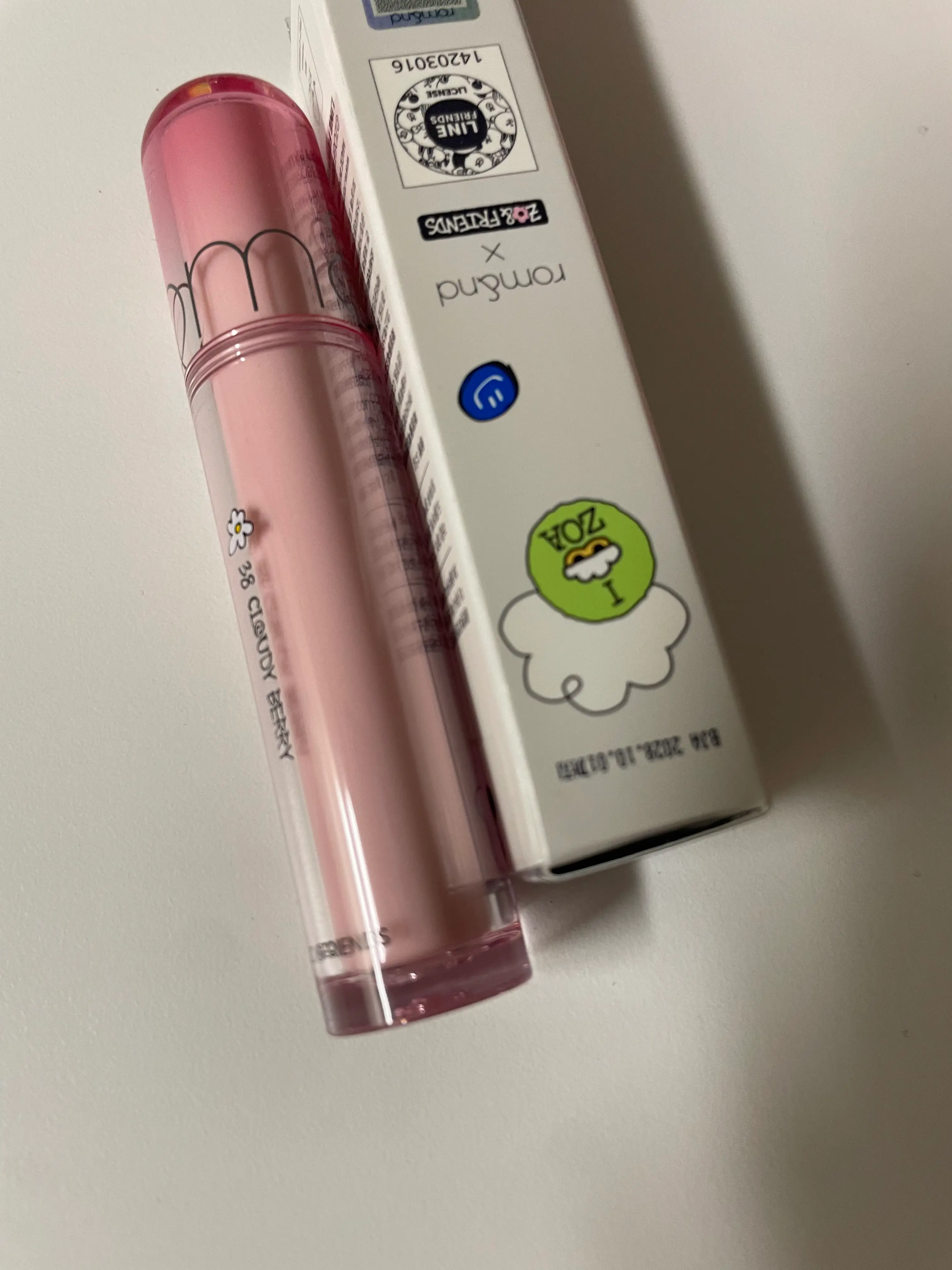 선택된 언니의파우치 리뷰 이미지 - [(롬앤X조앤프렌즈) 더 쥬시 래스팅 틴트]