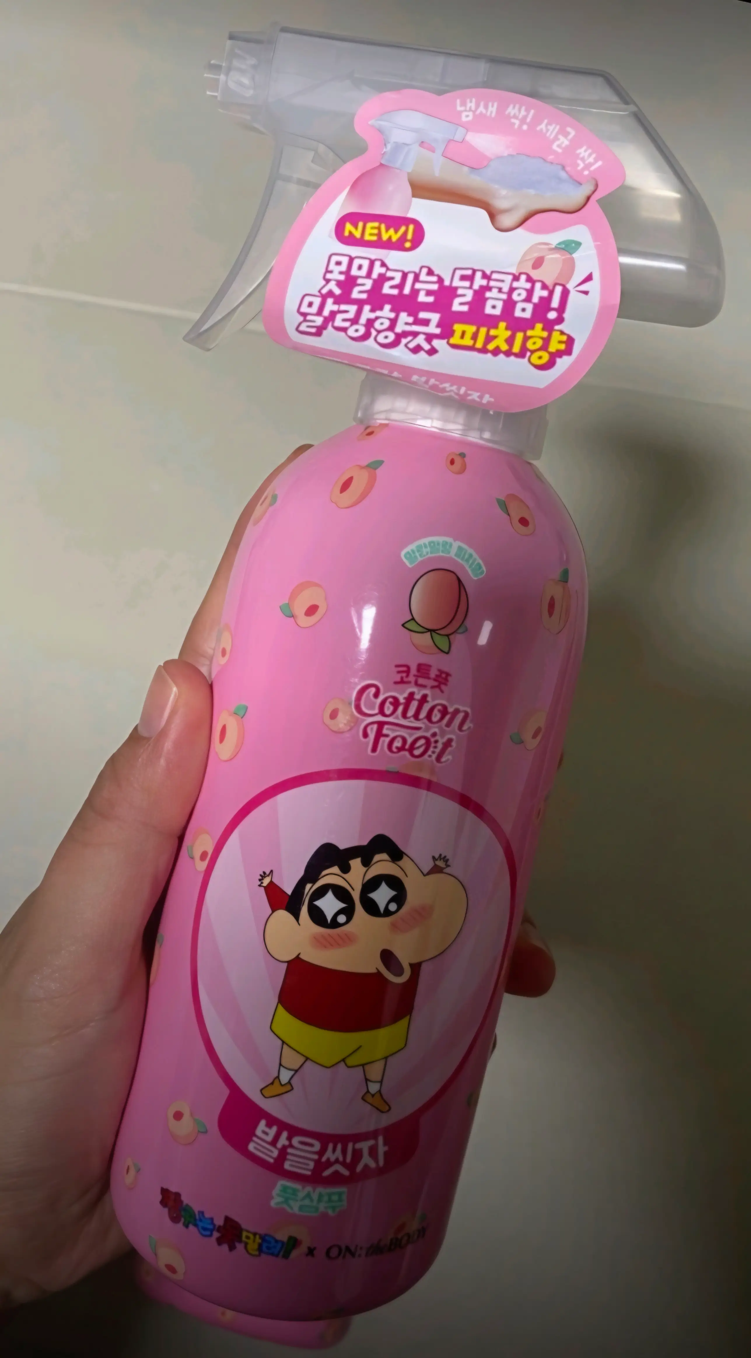 선택된 언니의파우치 리뷰 이미지 - [(짱구에디션) 발을 씻자 풋샴푸]