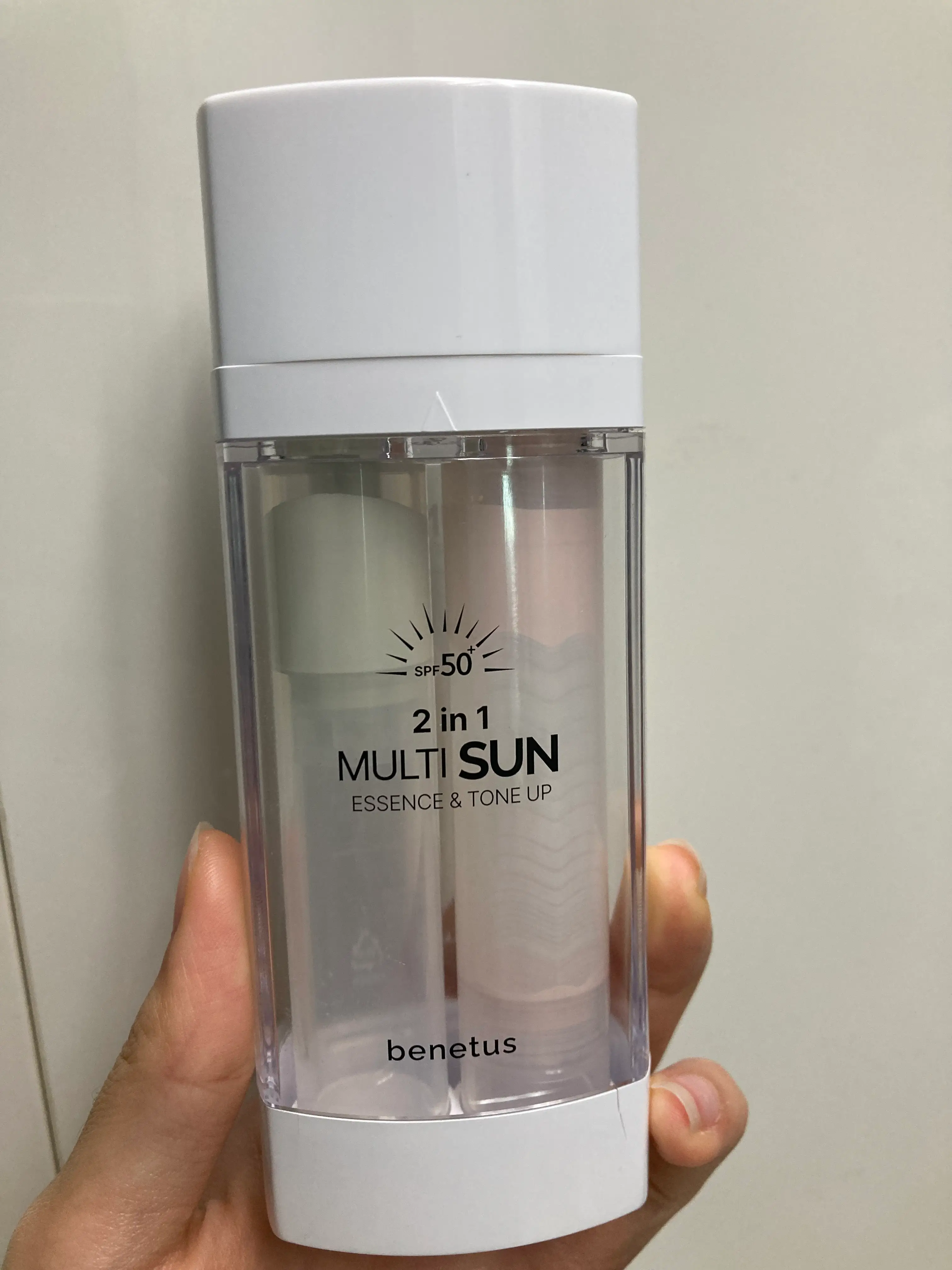 선택된 언니의파우치 리뷰 이미지 - [투인원 멀티 썬 썬크림]