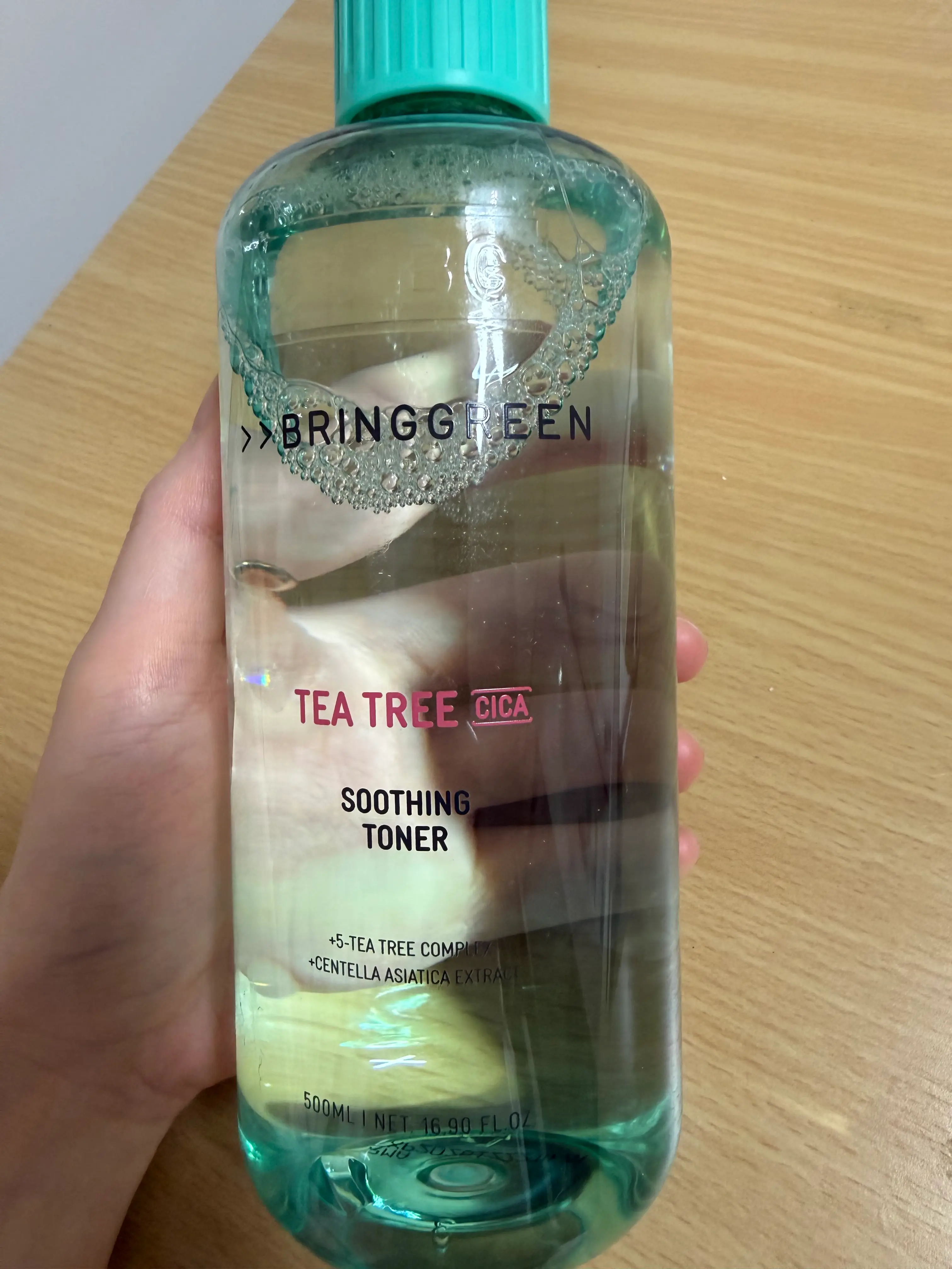 선택된 언니의파우치 리뷰 이미지 - [티트리 시카 수딩 토너]