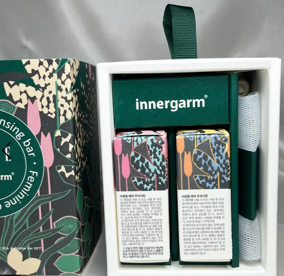 선택된 언니의파우치 리뷰 이미지 - [비건 페미닌 클렌징바 [선물세트]]