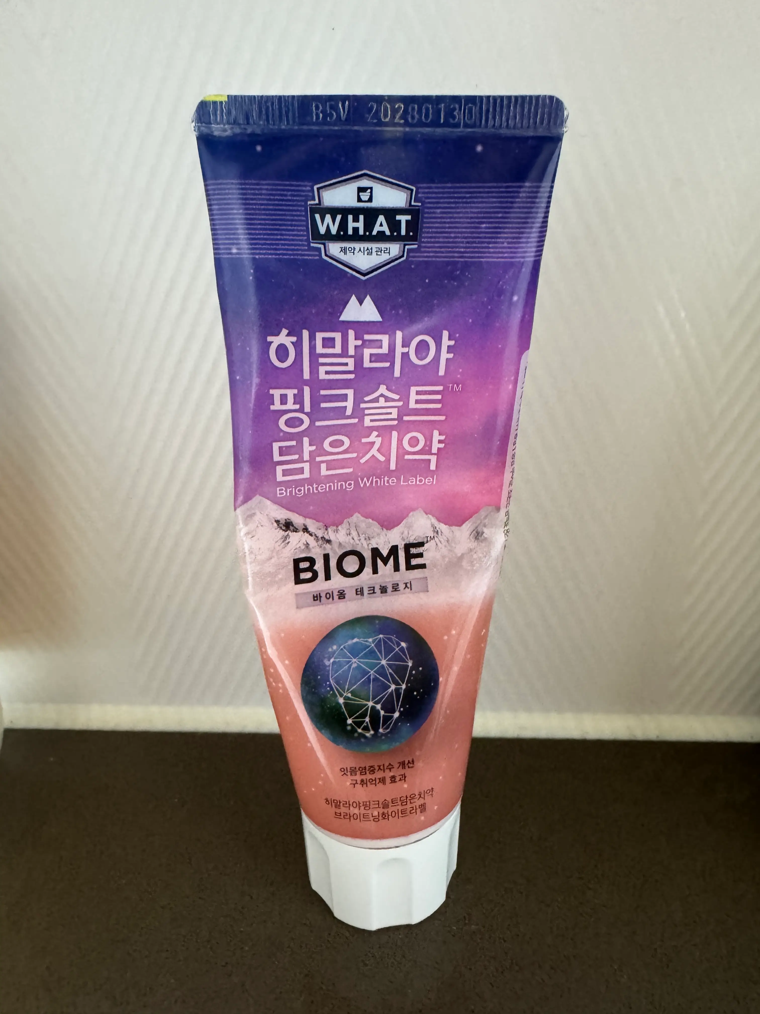 선택된 언니의파우치 리뷰 이미지 - [히말라야 핑크솔트 담은치약 브라이트닝 화이트라벨]